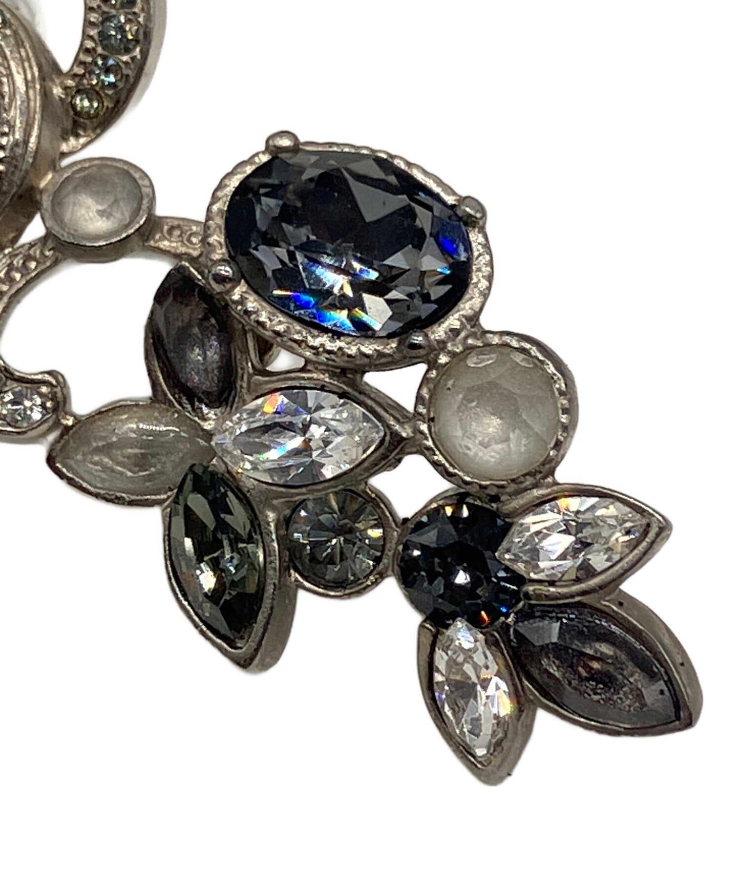 [Pre-owned] CHANEL Coco Mark Stone Earrings