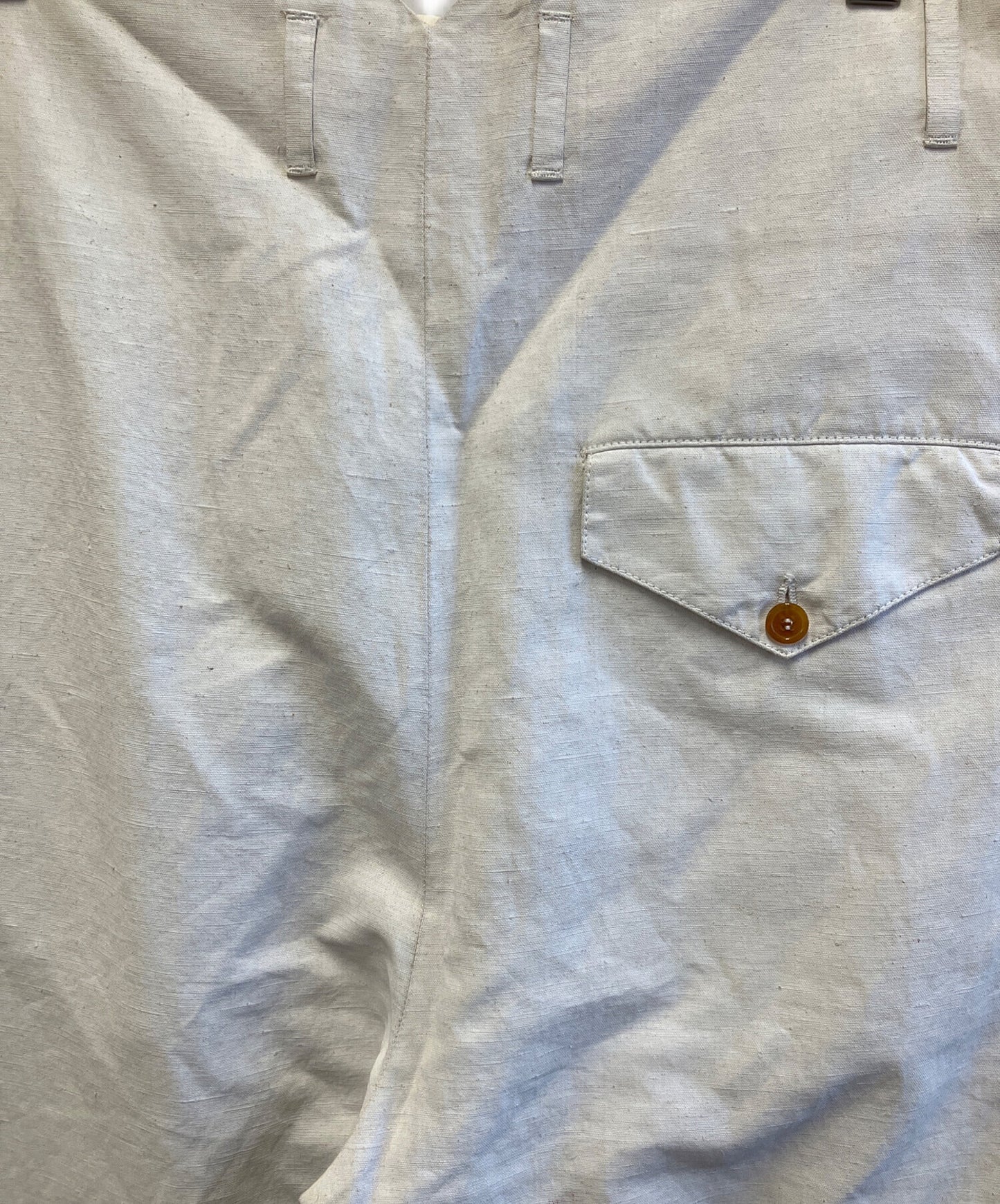 [Pre-owned] Vivienne Westwood Linen blend tapered pants