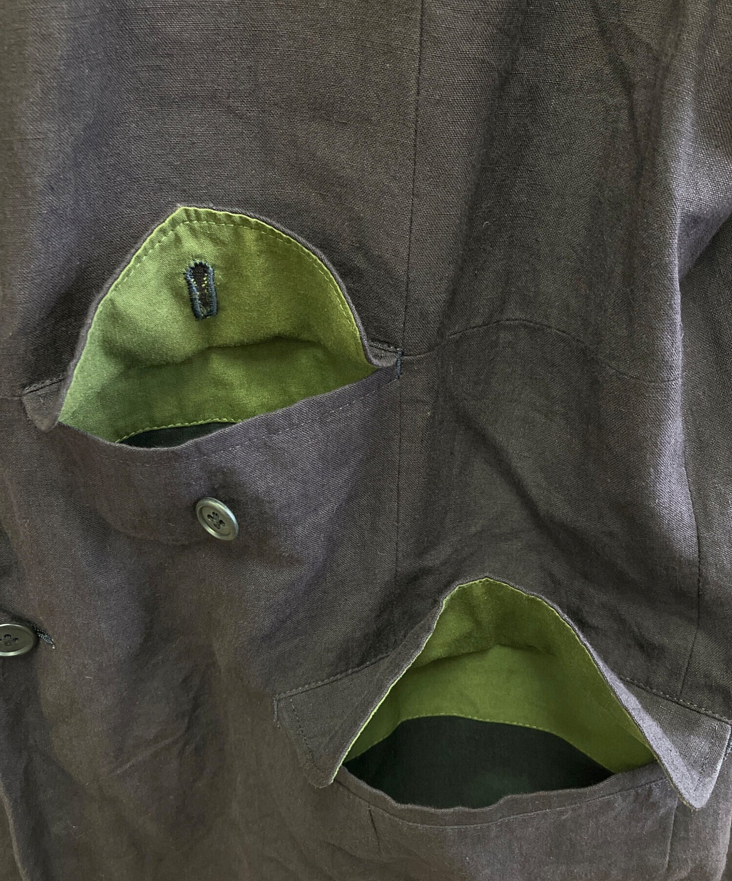 [Pre-owned] Yohji Yamamoto pour homme linen coat