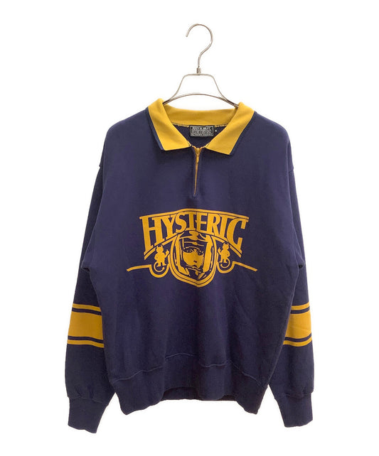 [Pre-owned] Hysteric Glamour DEVIL MOTOR Collared Sweatshirt 02221CS02
