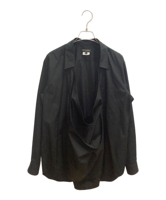 [Pre-owned] COMME des GARCONS HOMME PLUS OVERSIZED DRAPED SHIRT PJ-B024