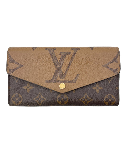 [Pre-owned] LOUIS VUITTON Long wallet / Monogram Giant Reverse M80726