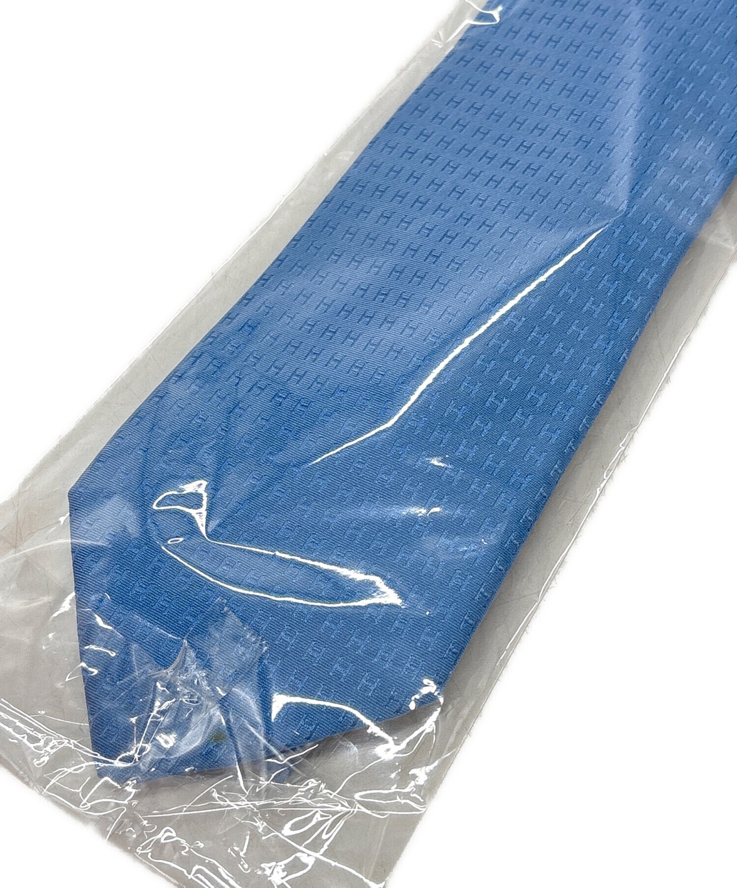 [Pre-owned] HERMES H Weave Ties / Fasone H