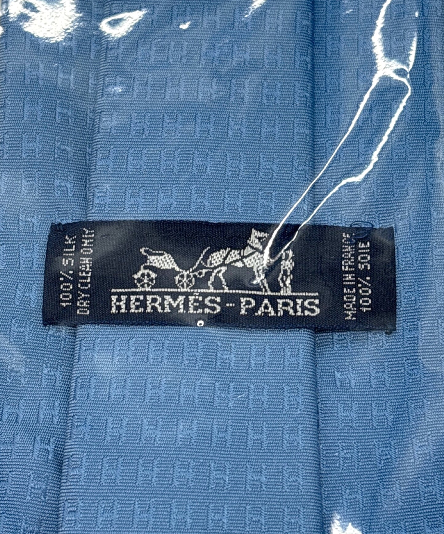 [Pre-owned] HERMES H Weave Ties / Fasone H