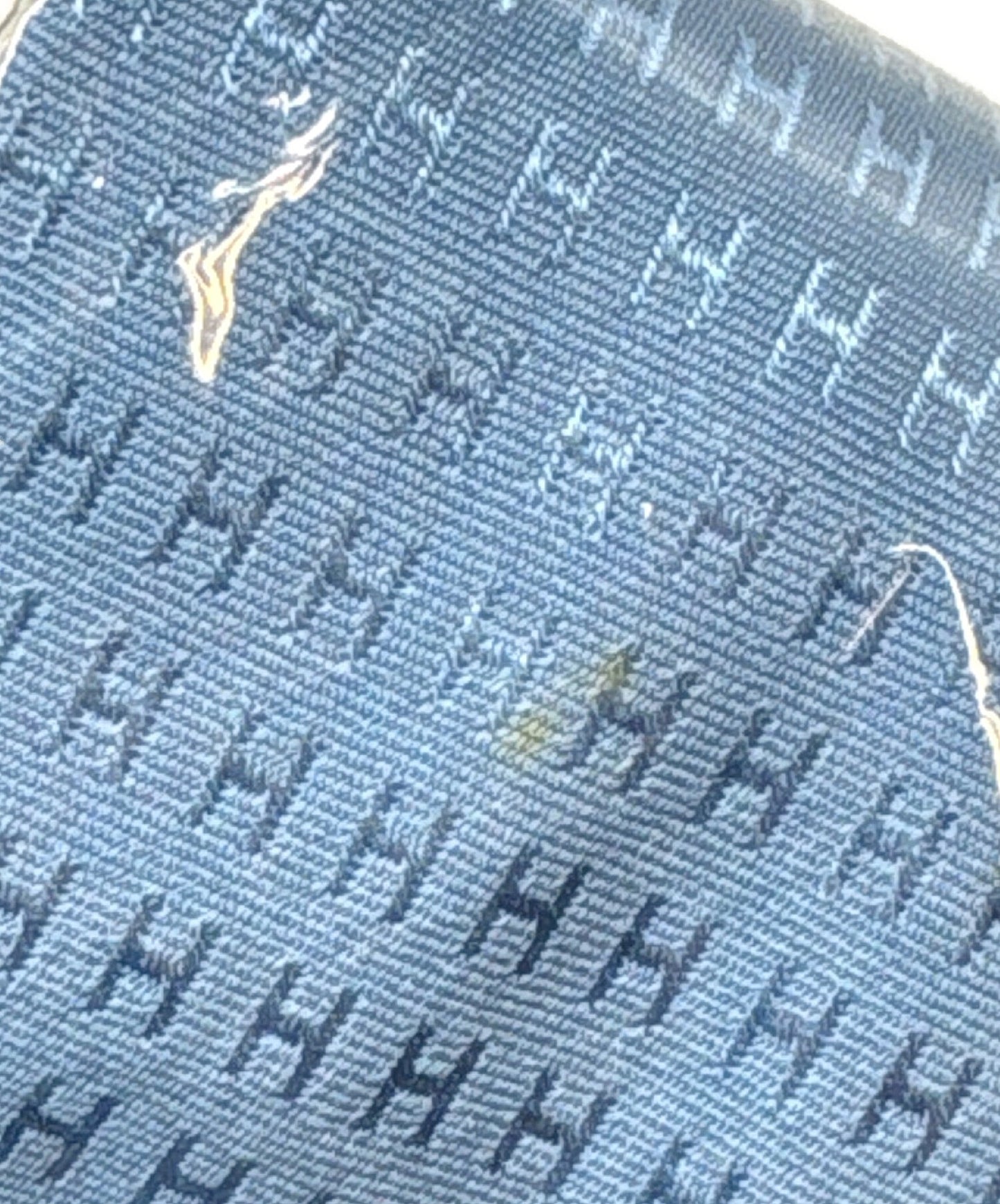 [Pre-owned] HERMES H Weave Ties / Fasone H