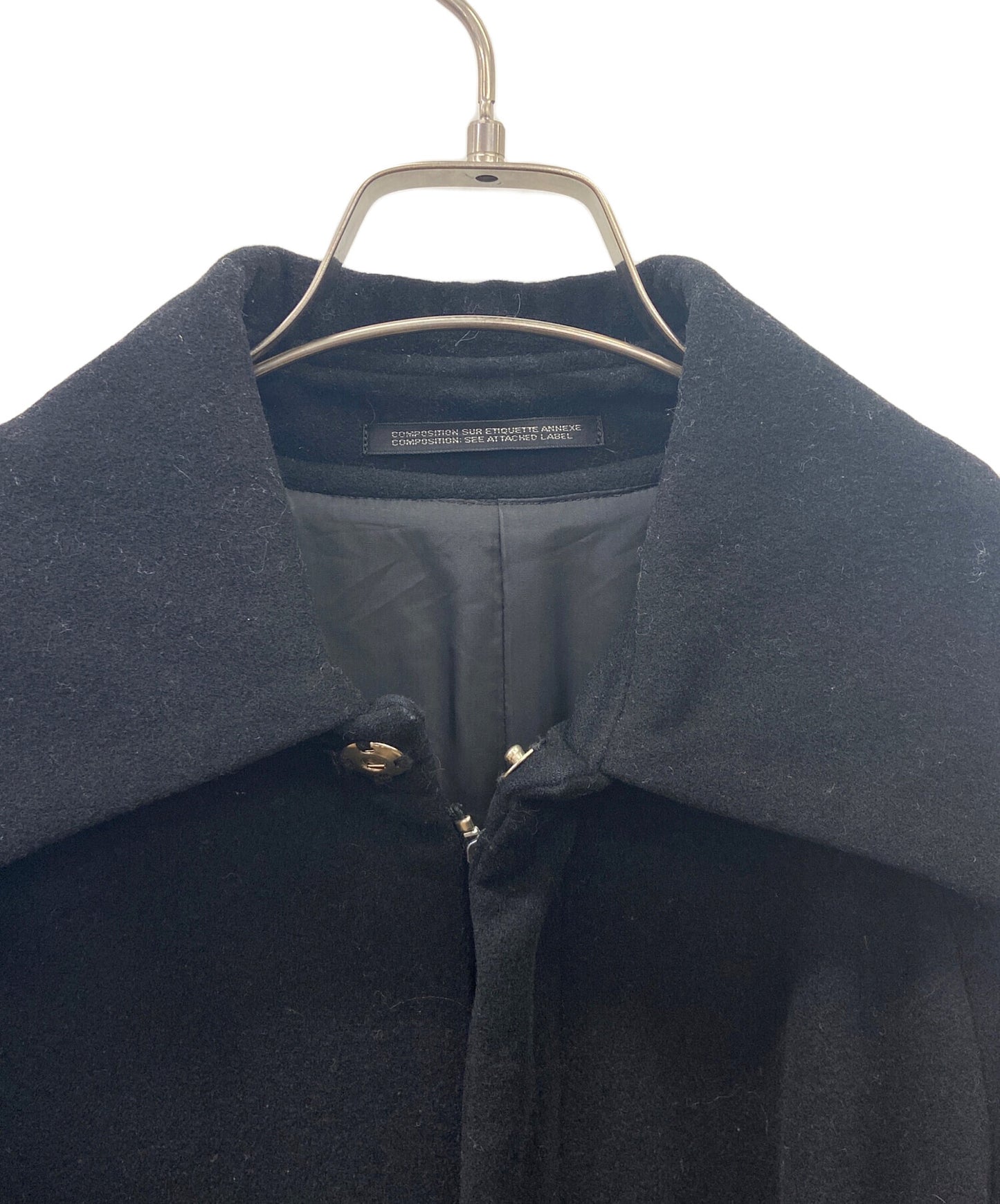 [Pre-owned] Y's zip-up stainless-steel collar coat YH-C05-103