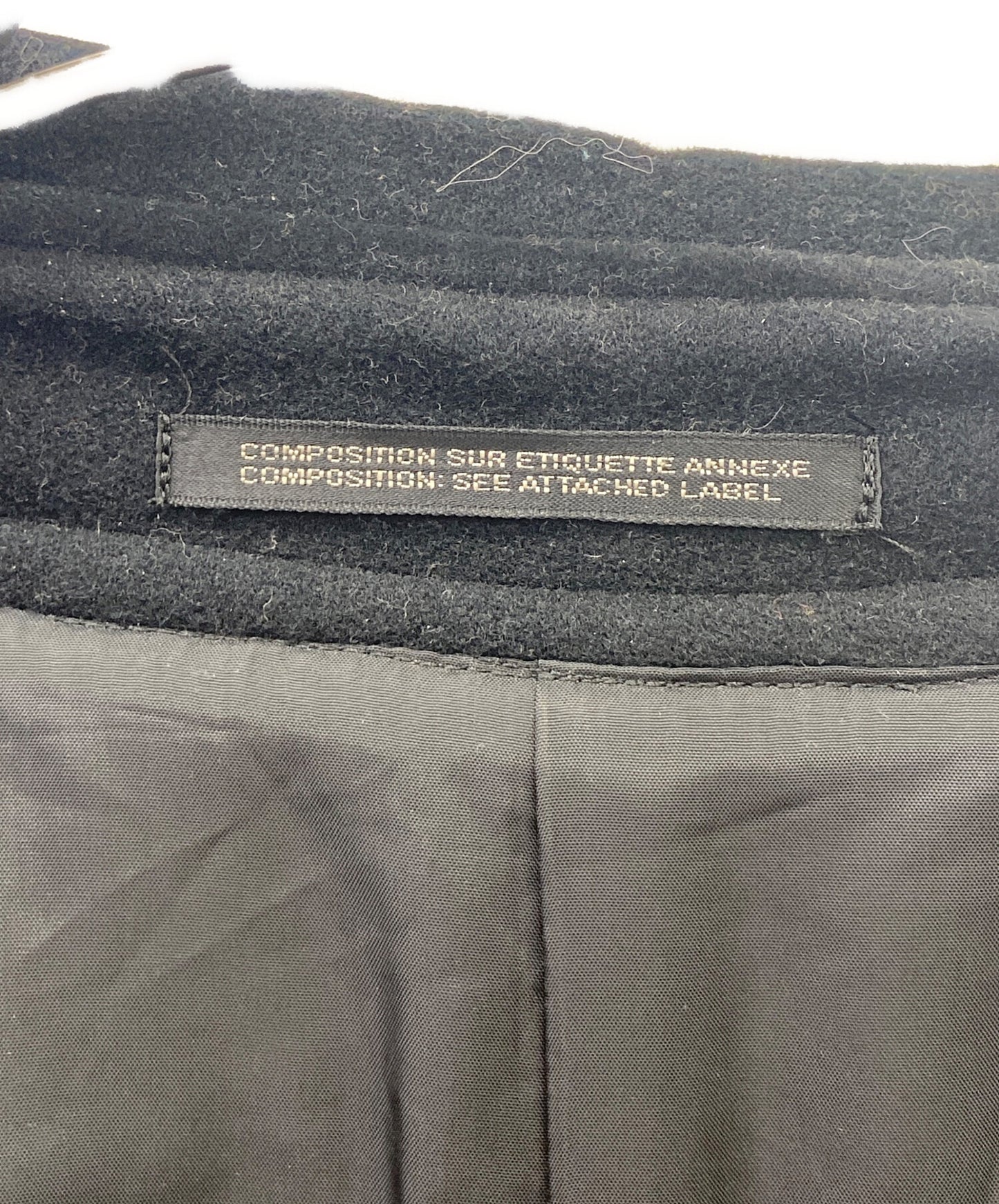 [Pre-owned] Y's zip-up stainless-steel collar coat YH-C05-103