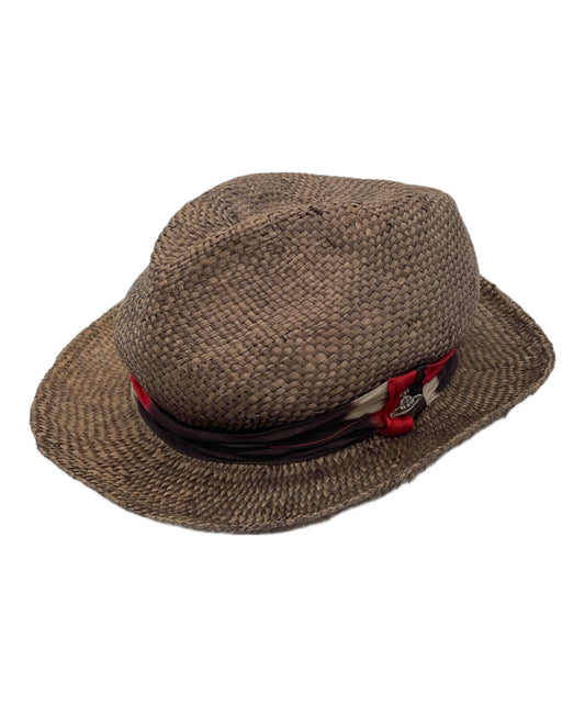 [Pre-owned] Vivienne Westwood straw hat vl-99144*-86893