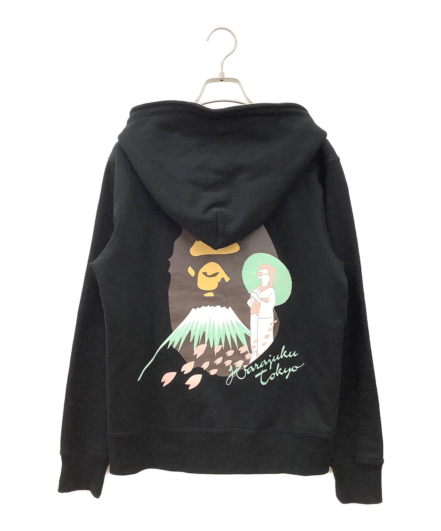 [Pre-owned] A BATHING APE SOUVENIR FULL ZIP HOODIE 001zpj721005f