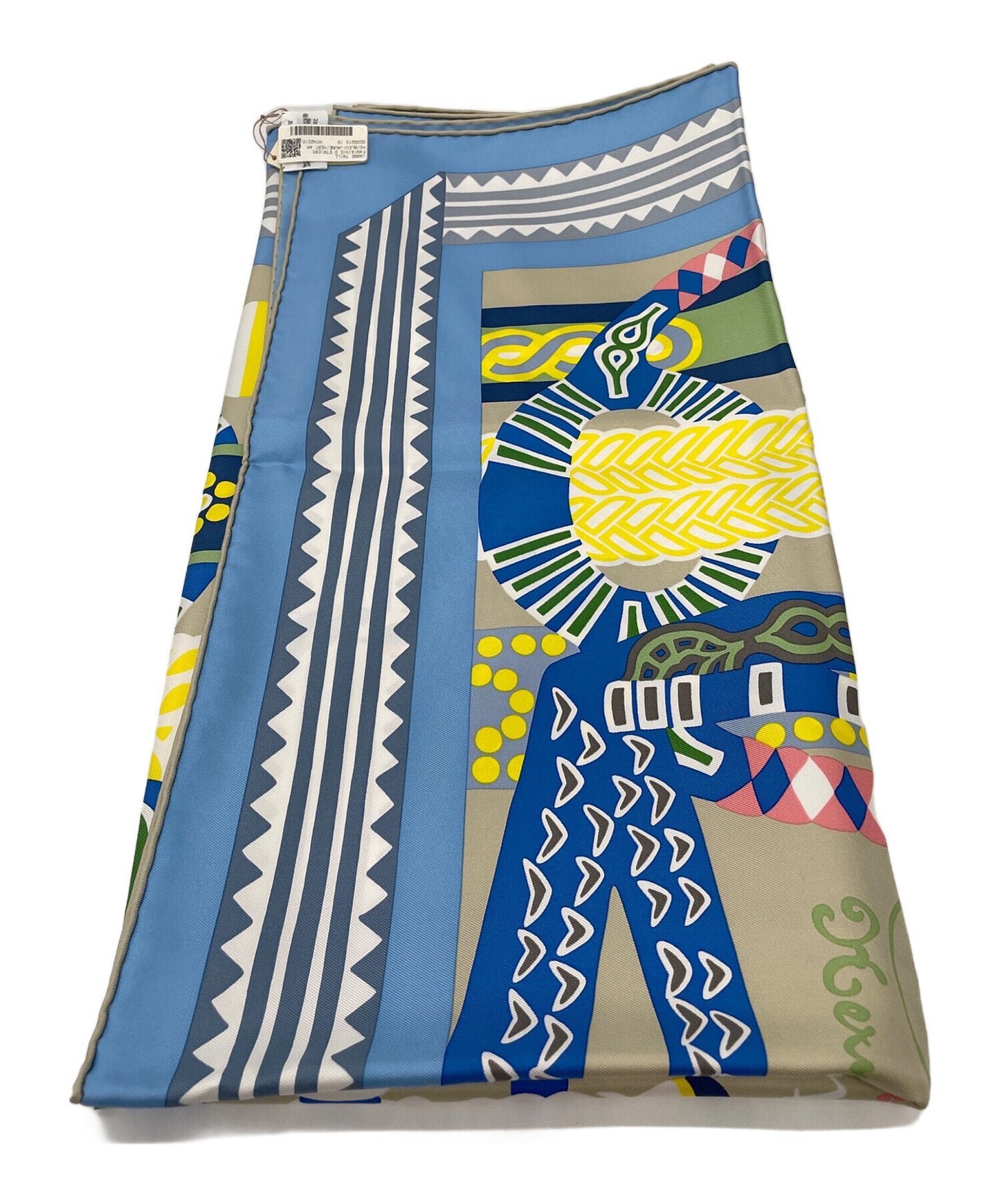 [Pre-owned] HERMES silk scarf