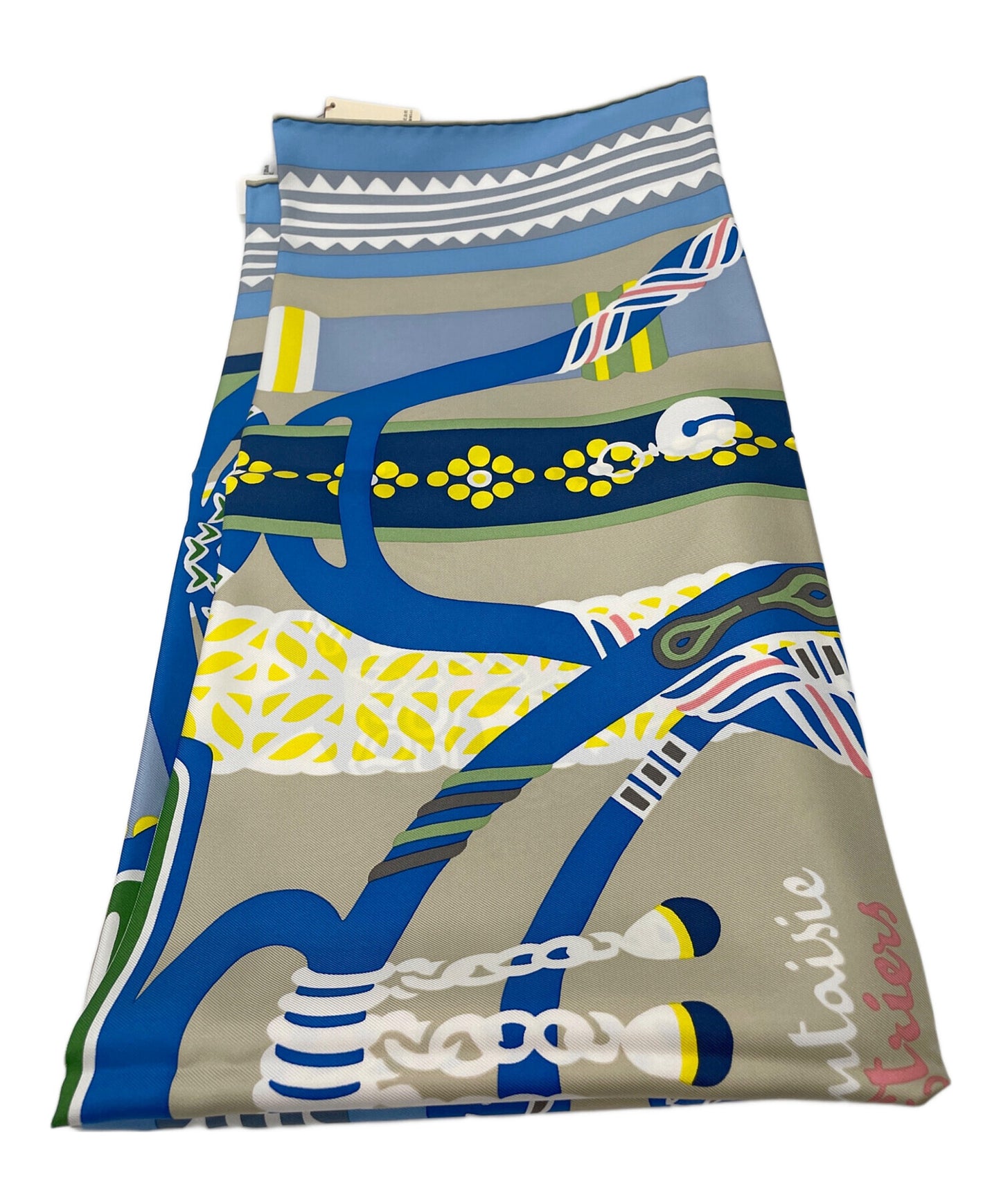 [Pre-owned] HERMES silk scarf