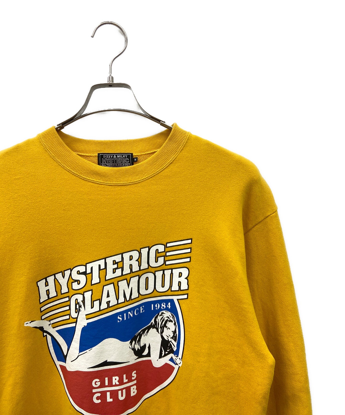 [Pre-owned] Hysteric Glamour GIRLS CLUB SWEAT SHIRT 02233CS11
