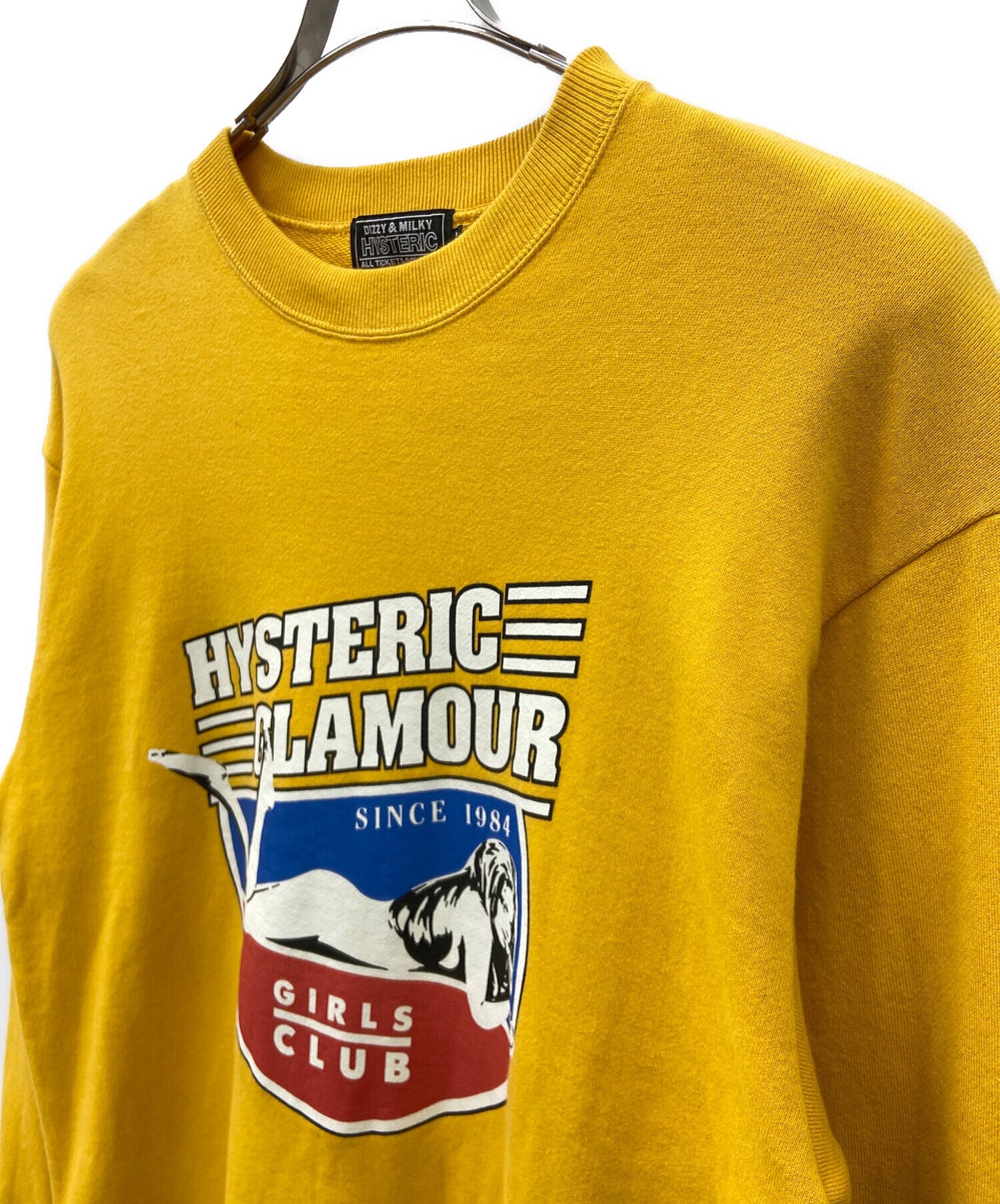 [Pre-owned] Hysteric Glamour GIRLS CLUB SWEAT SHIRT 02233CS11