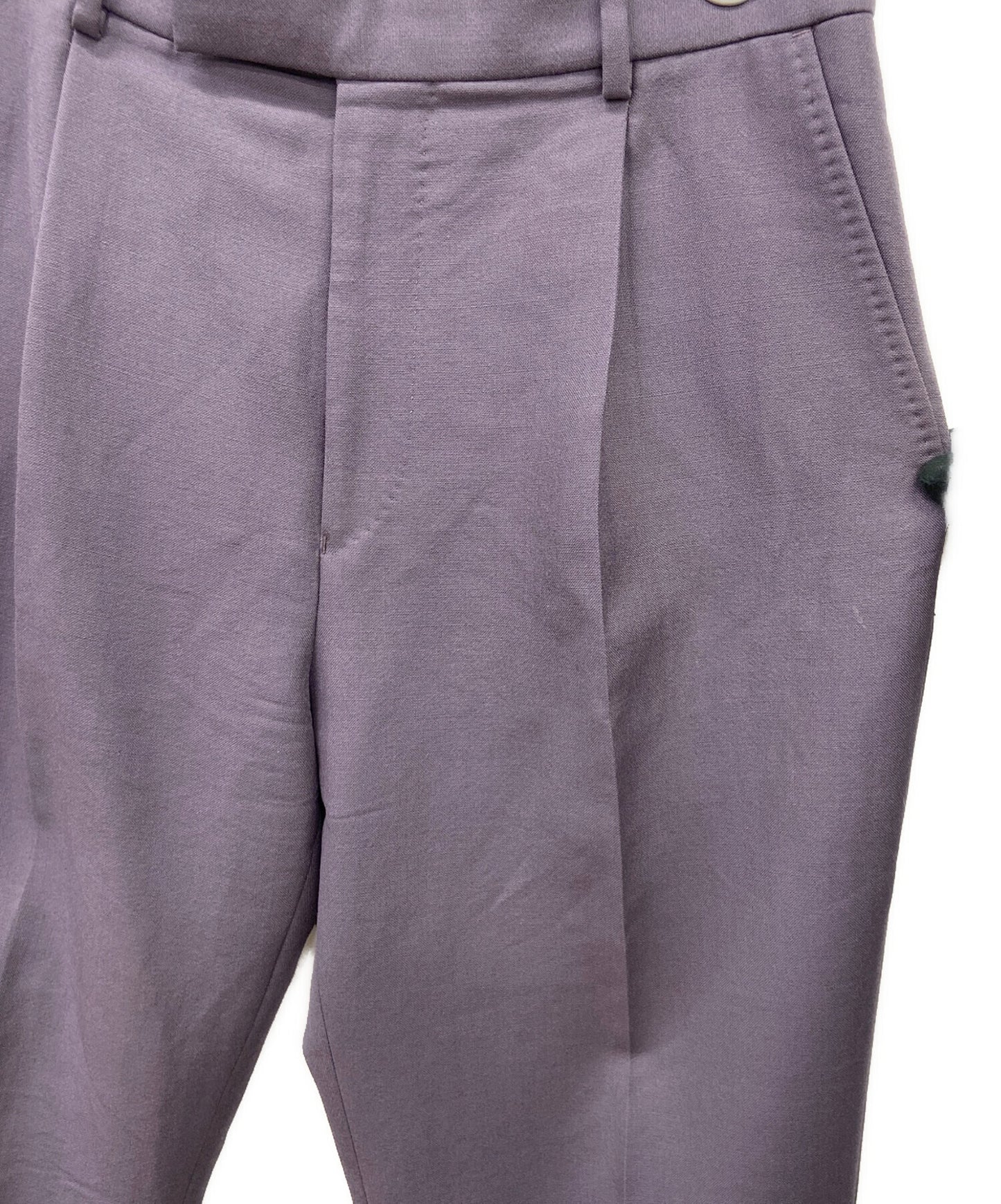 [Pre-owned] WACKO MARIA Mohair-blend tucked pants