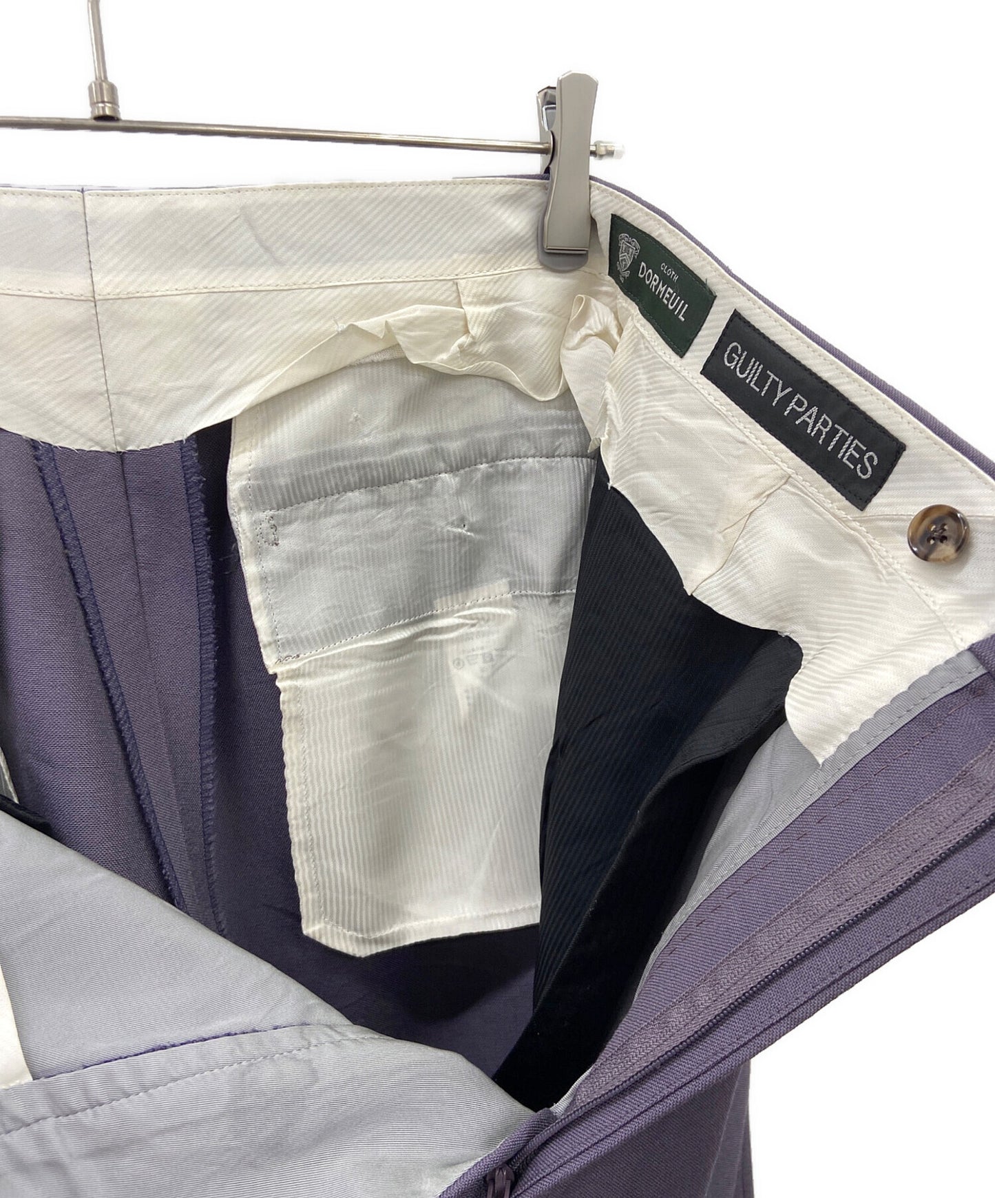 [Pre-owned] WACKO MARIA Mohair-blend tucked pants