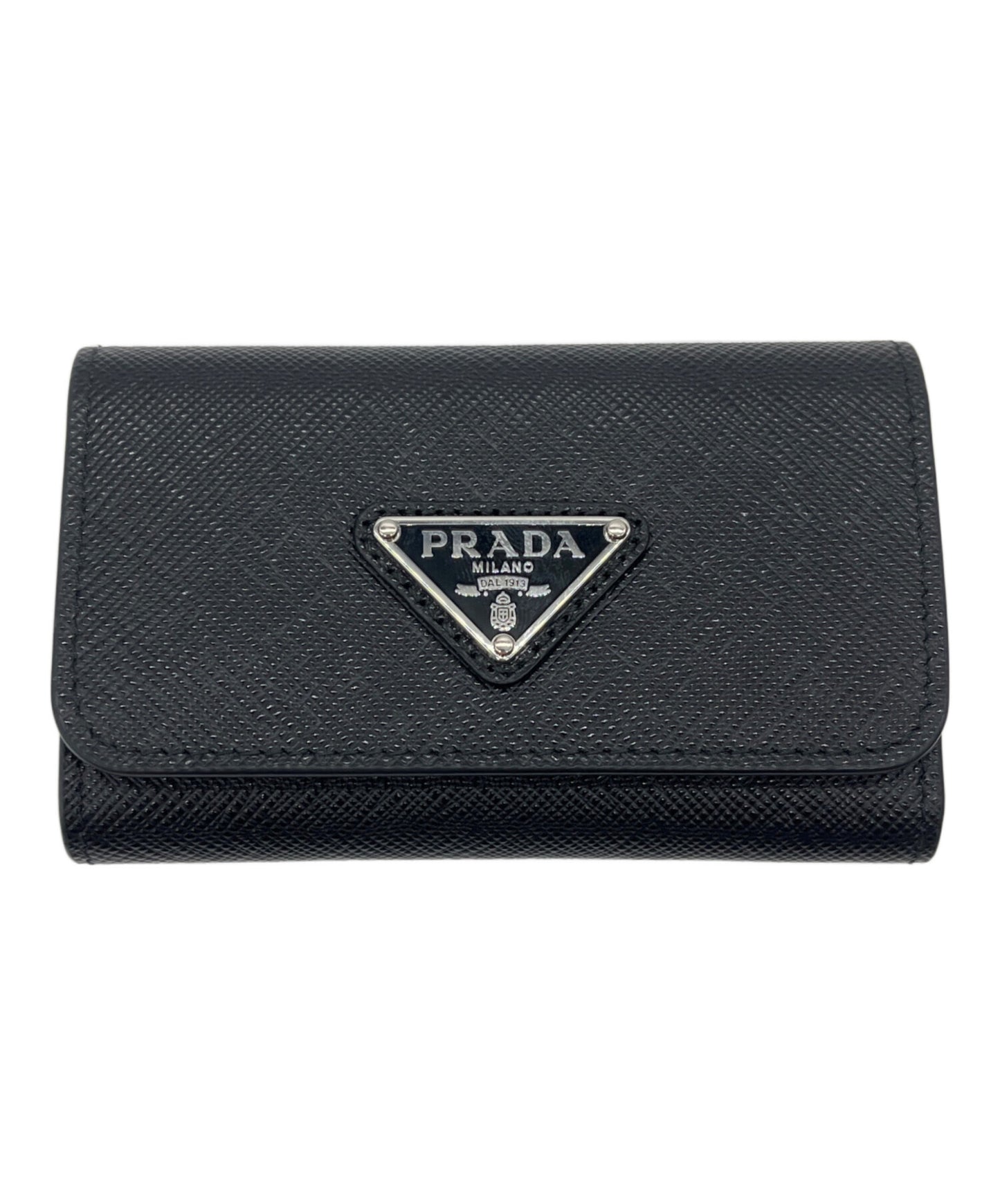 [Pre-owned] PRADA 4-row key case 1PG004