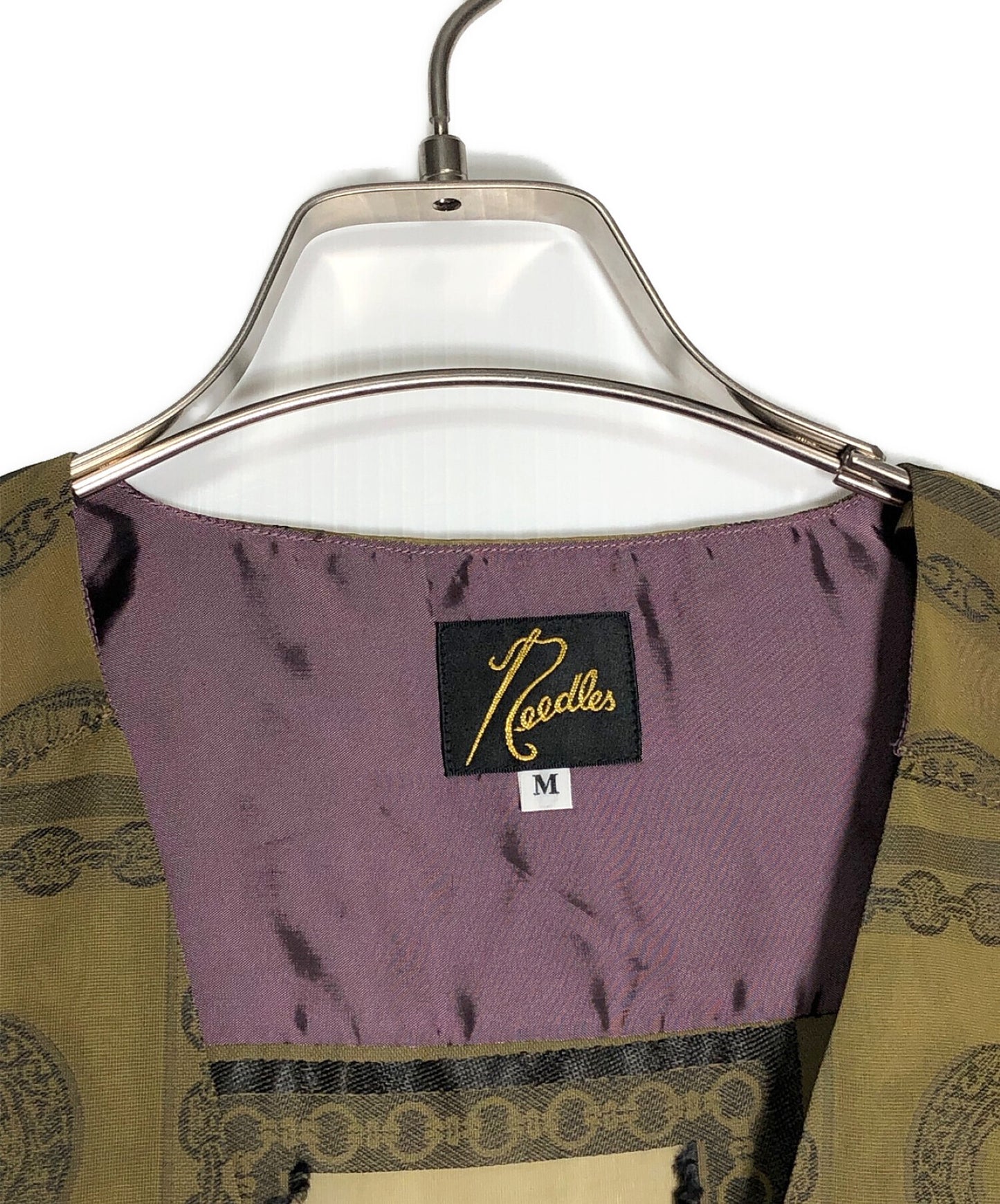 [Pre-owned] Needles V Neck Shirts MR134-BSM34