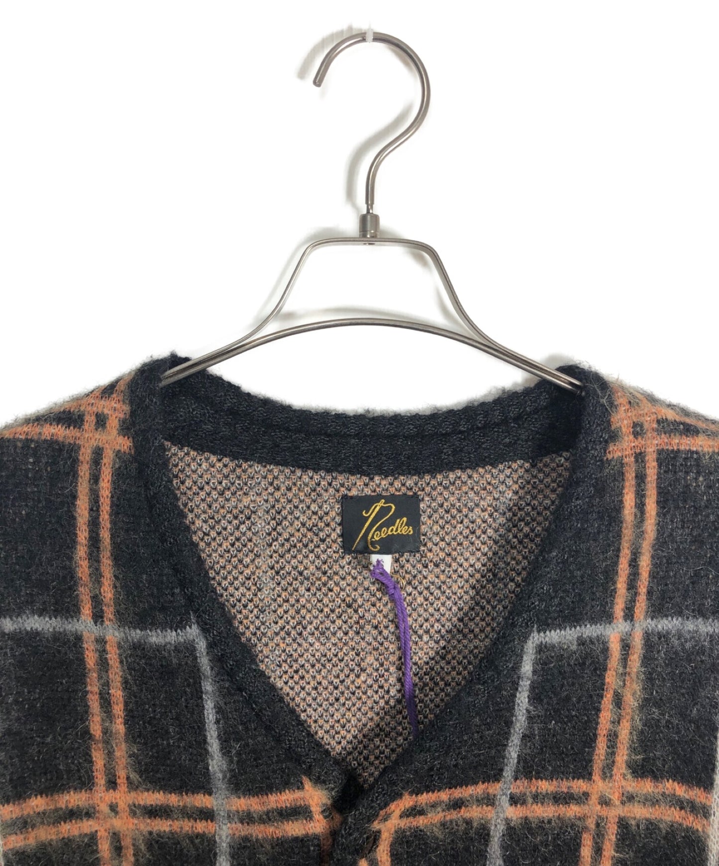 [Pre-owned] Needles LOFTMAN special order mohair cardigan LQ470