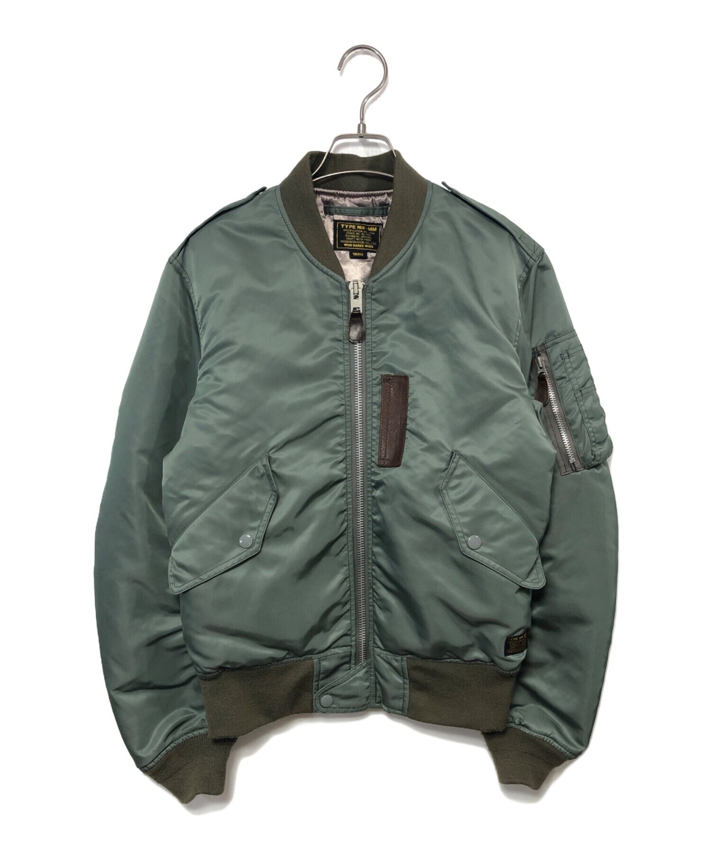 [Pre-owned] NEIGHBORHOOD MA-1 Jacket 172SZNH-JKM06