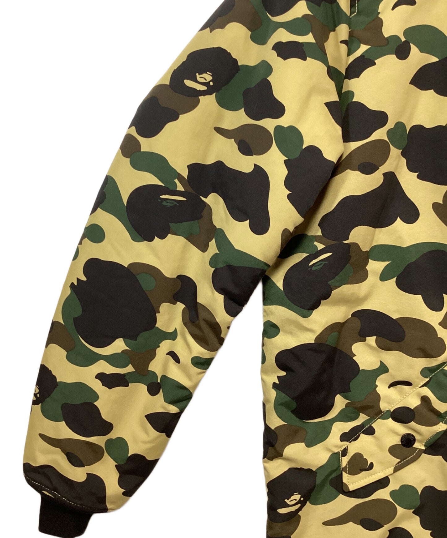 [Pre-owned] A BATHING APE 1st CAMO MA-1 jacket 001hjc801008x