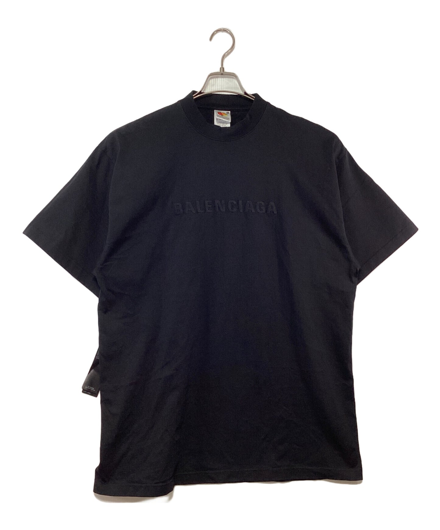 [Pre-owned] BALENCIAGA Inside Out Logo Oversized T-Shirt 720198 TNVR5