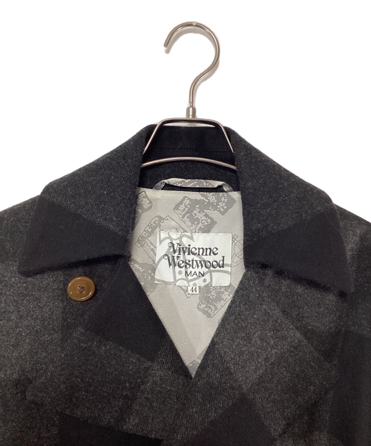 [Pre-owned] Vivienne Westwood man asymmetric coat VW-24-78629