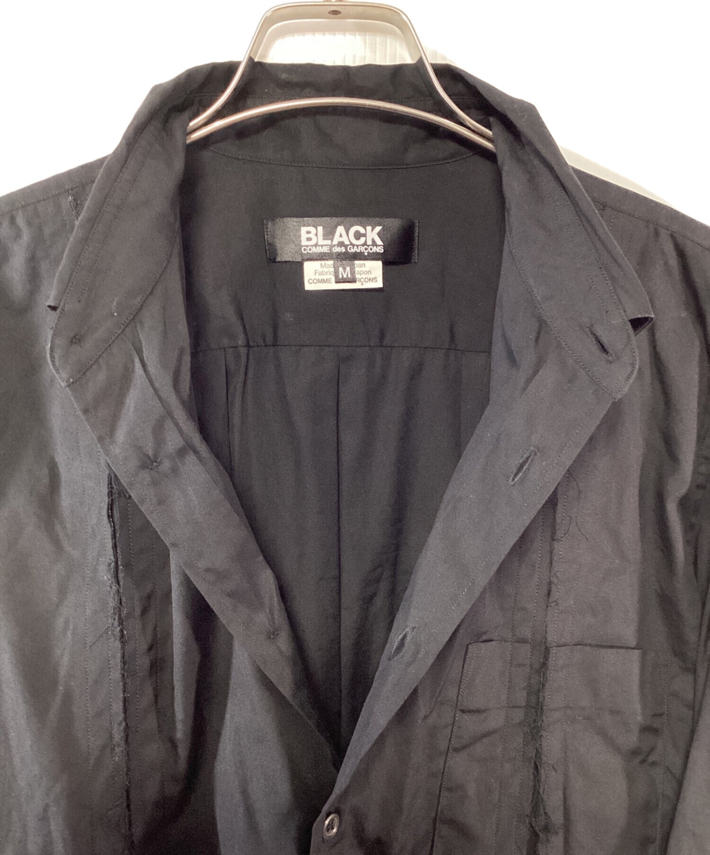 [Pre-owned] COMME des GARCONS Cutoff long long-sleeved shirt 1H-B024