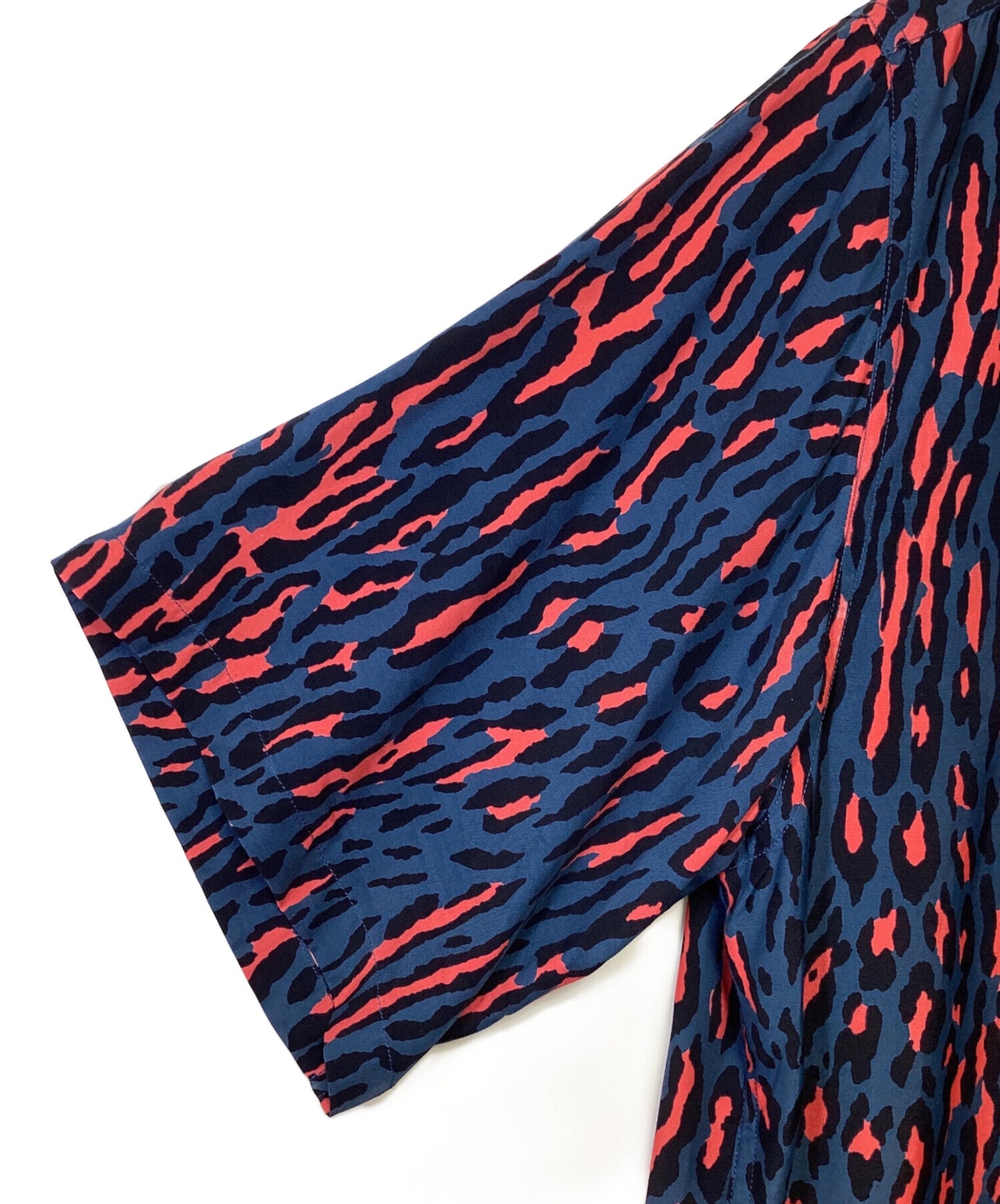 [Pre-owned] WACKO MARIA LEOPARD HAWAIIAN SHIRT