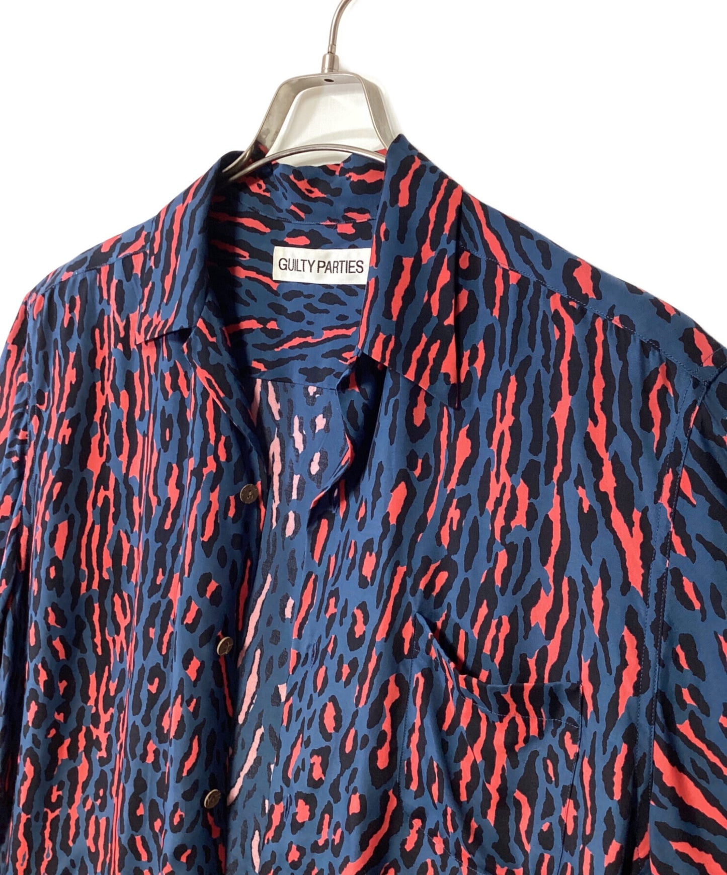 [Pre-owned] WACKO MARIA LEOPARD HAWAIIAN SHIRT