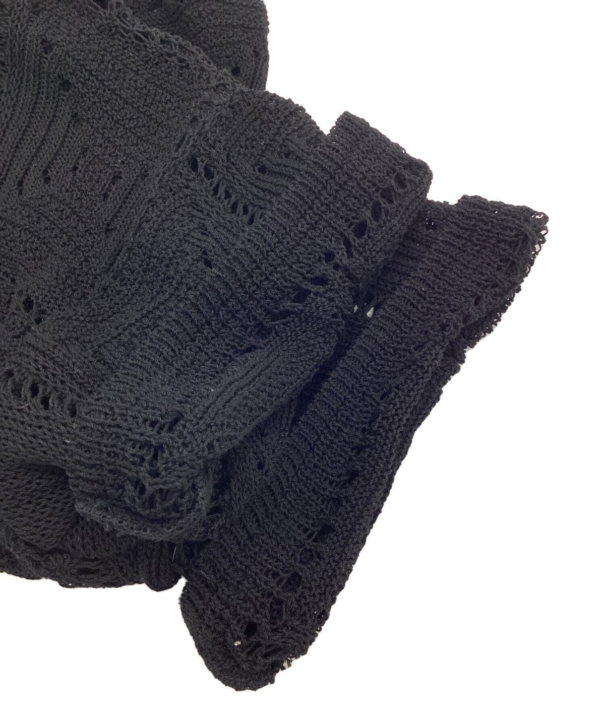 [Pre-owned] YOKE Crochet Knit Shirt YK25SS001011S