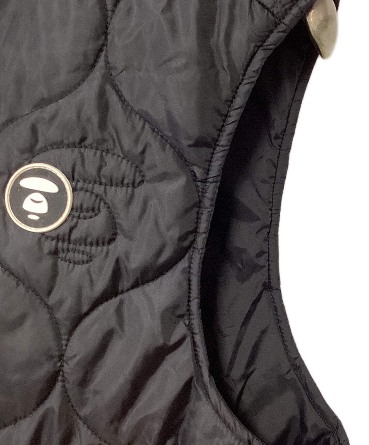[Pre-owned] A BATHING APE quilted vest AAPJKM7466XXH