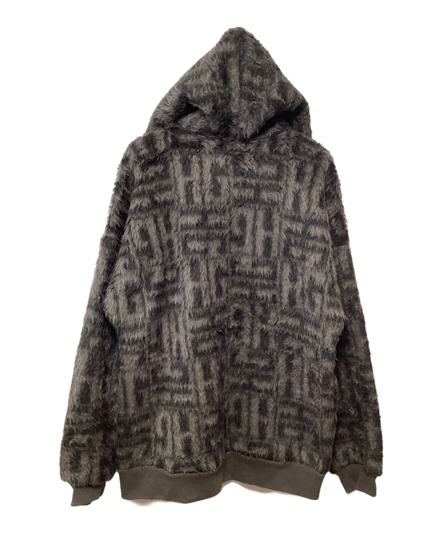 [Pre-owned] Hysteric Glamour HG SQUARE Pattern Oversized Hoodie 01203CF05