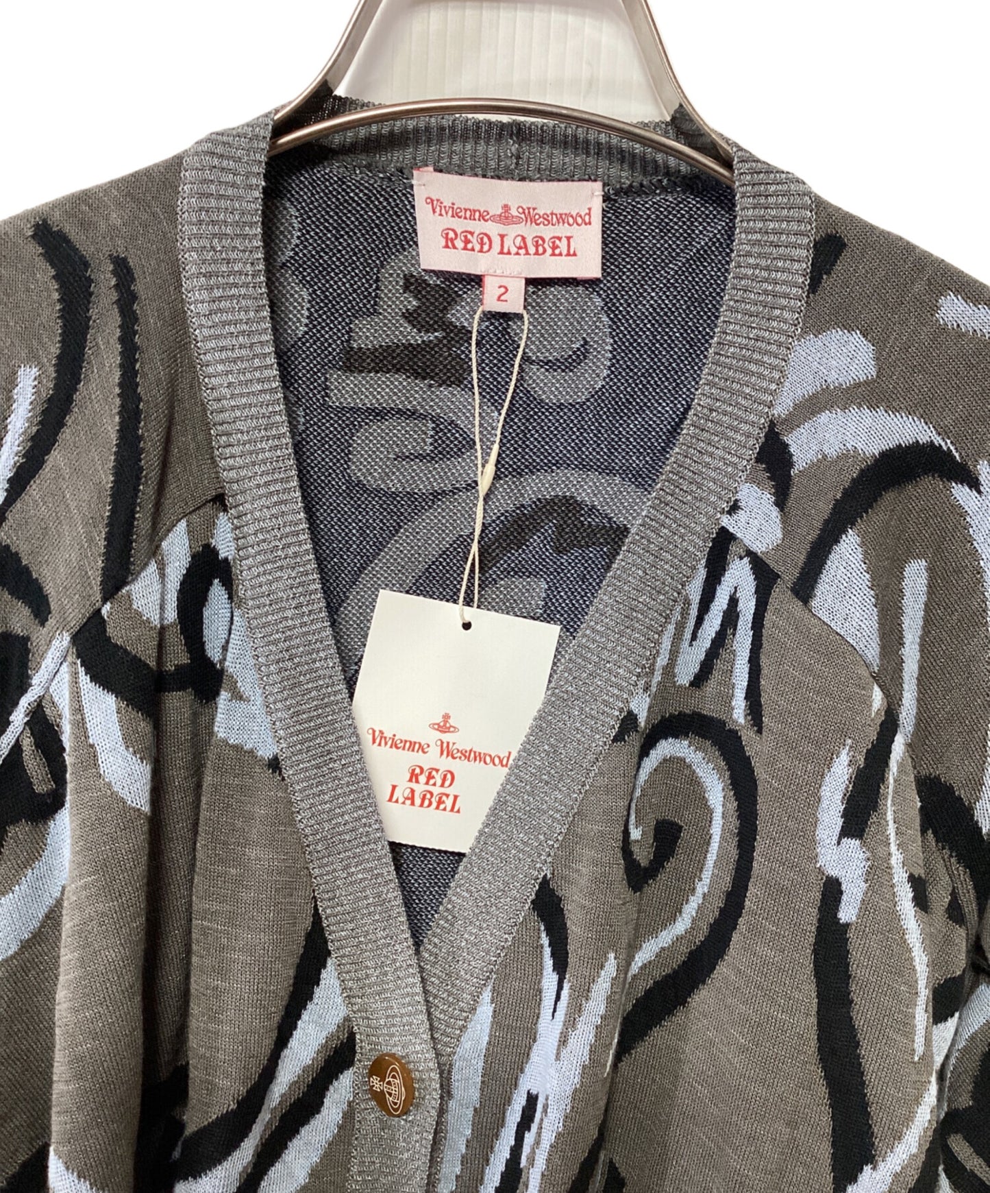 [Pre-owned] Vivienne Westwood RED LABEL knitted cardigan 15-01-182003