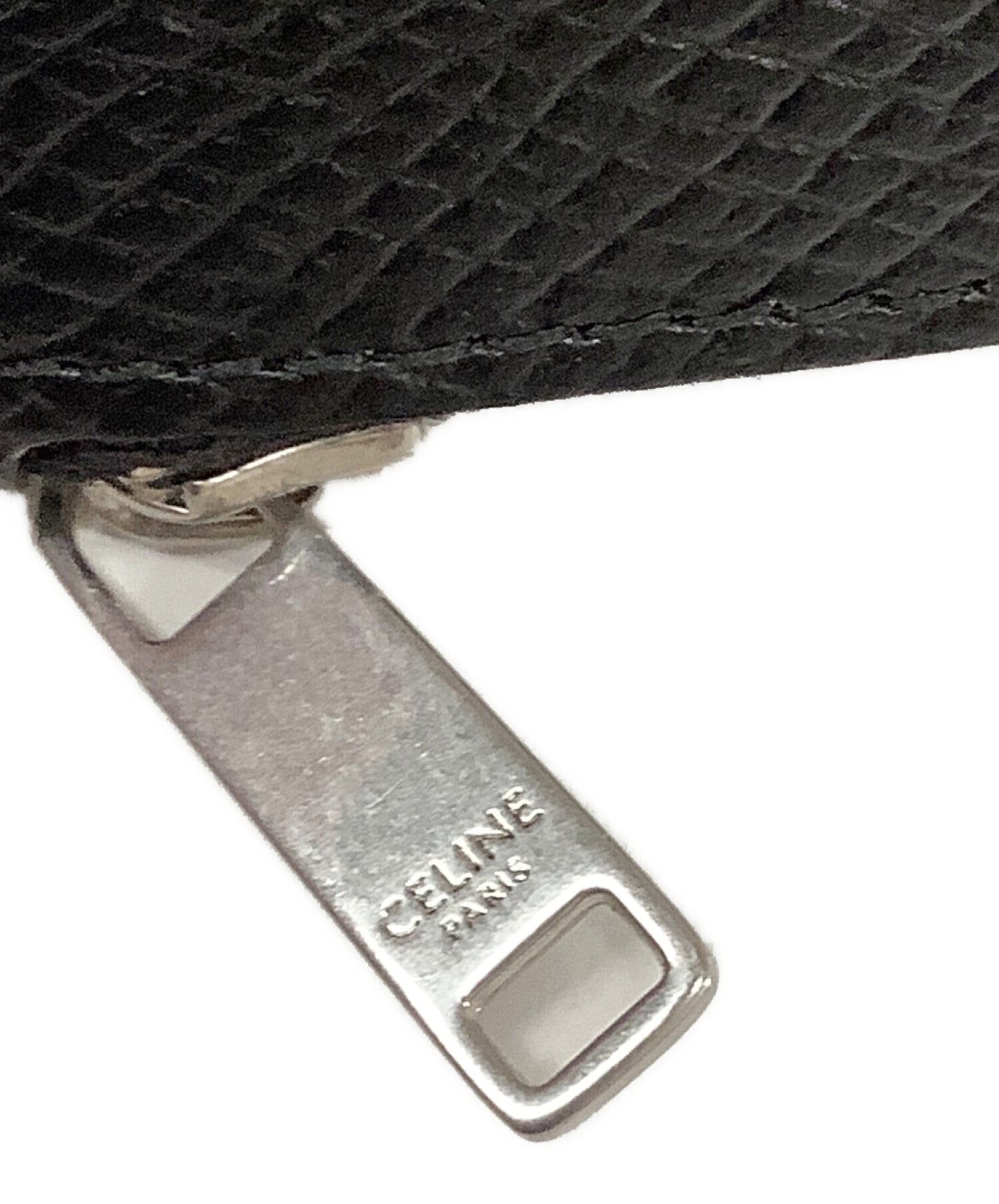 [Pre-owned] CELINE Compact Zipped Card Holder 10B683BEL.38SI