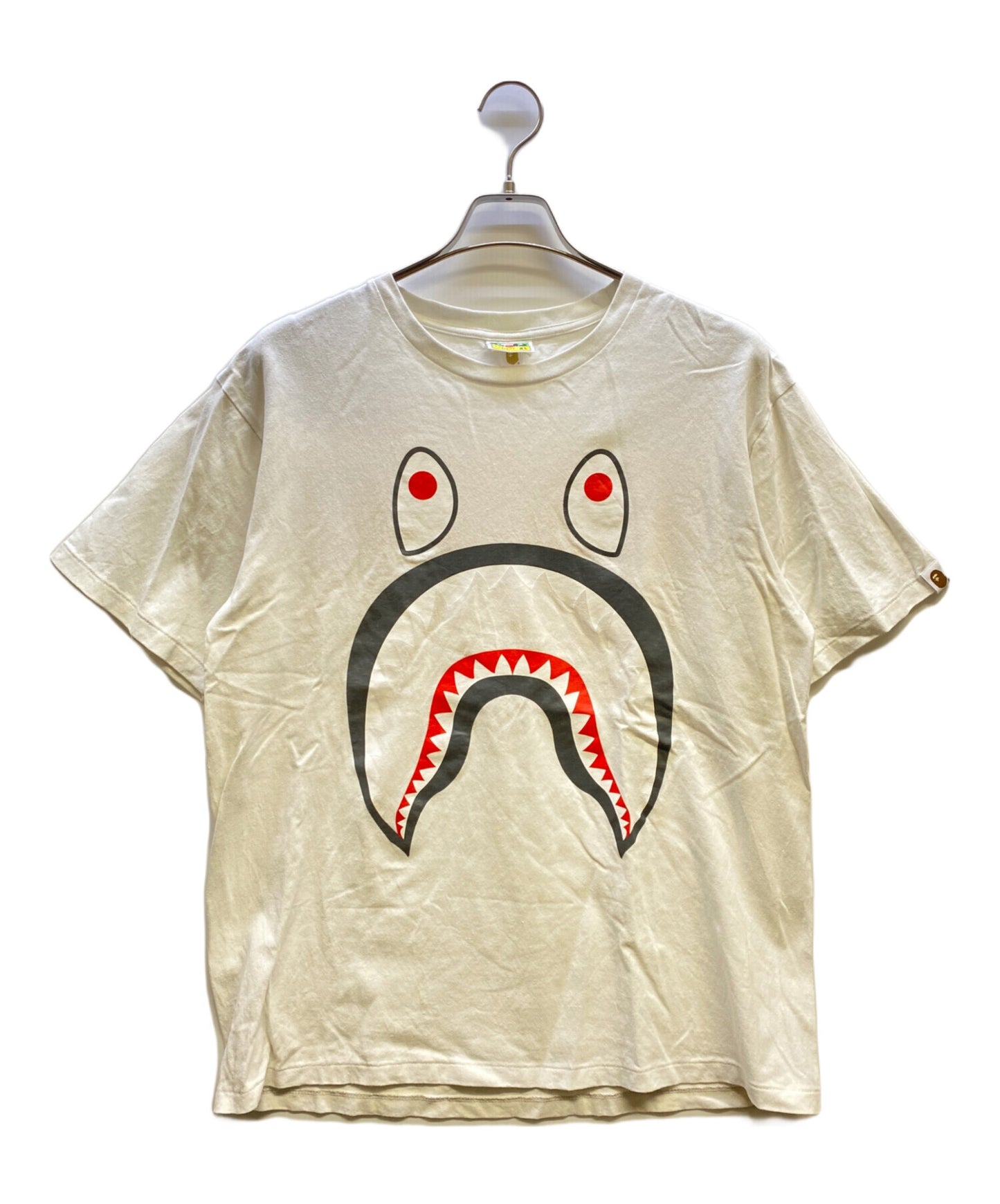 [Pre-owned] A BATHING APE 1ST CAMO SHARK TEE