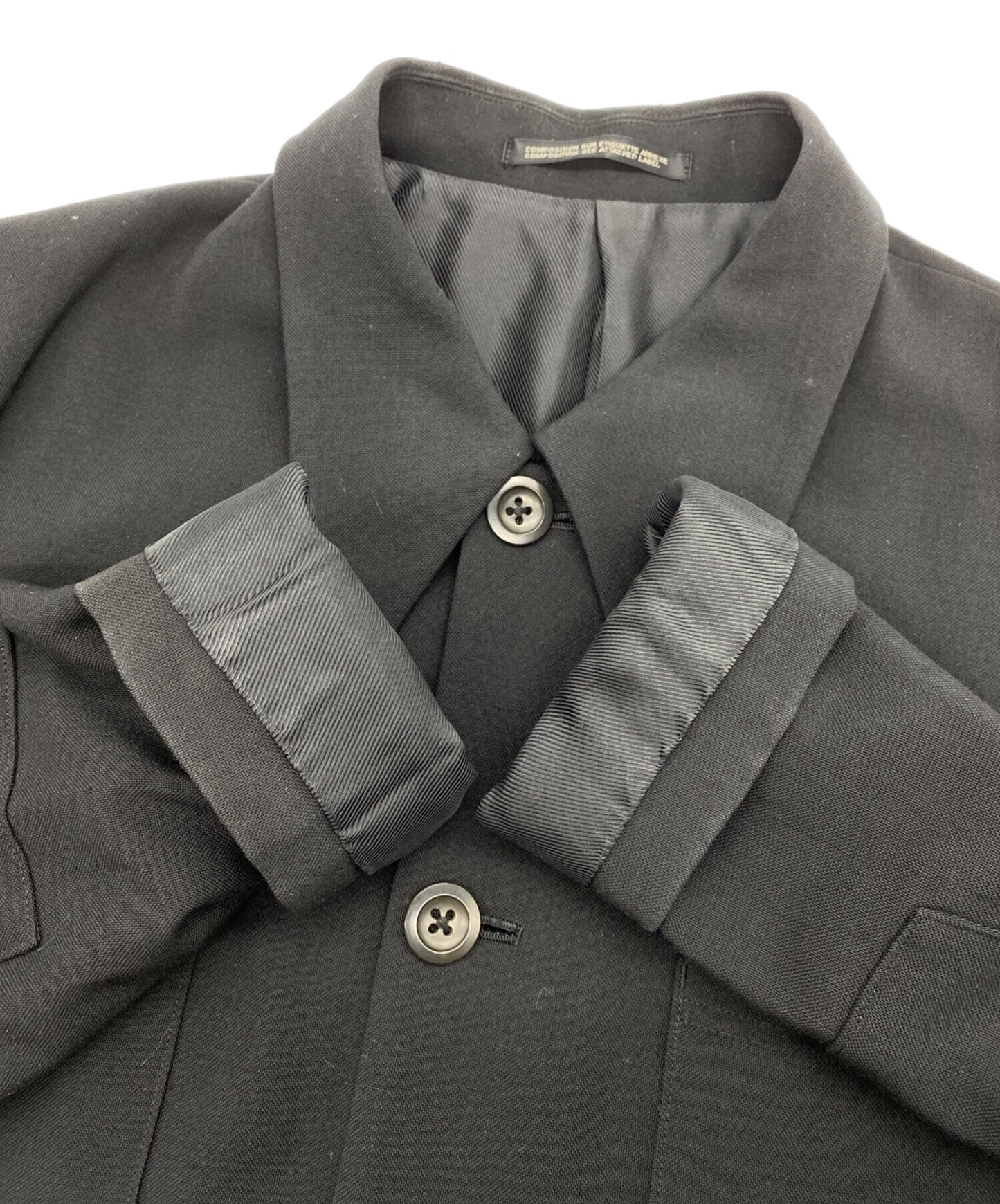 [Pre-owned] Yohji Yamamoto pour homme Wool Jacket COMPOSITION HP-J26-525