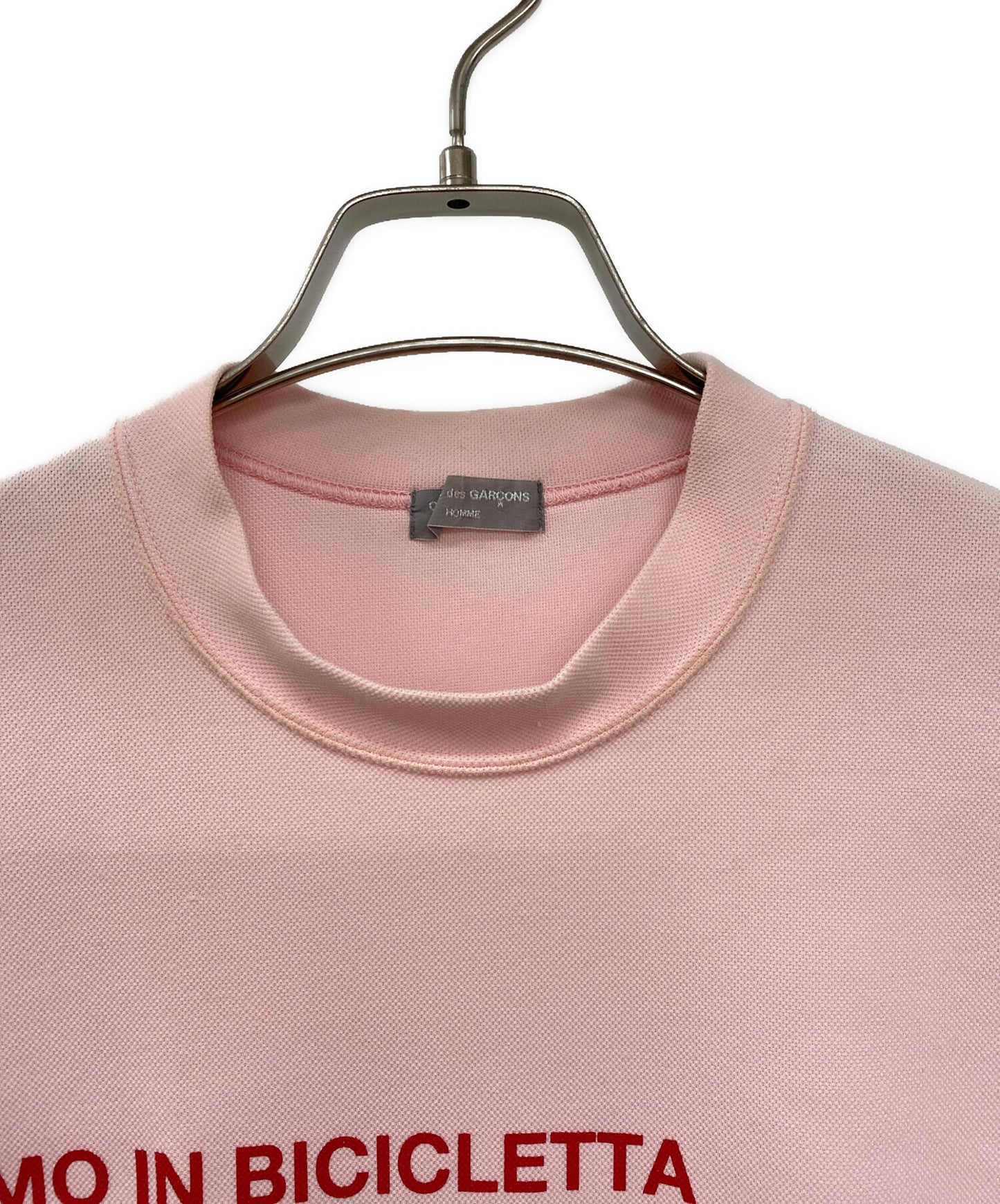 [Pre-owned] COMME des GARCONS HOMME Message T-shirt Tanaka Om HE-T044