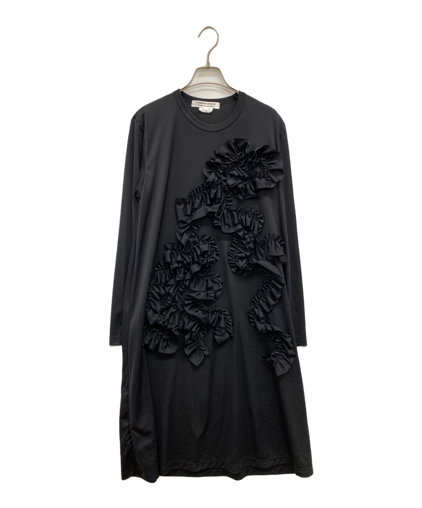 [Pre-owned] COMME des GARCONS 3D Frill Motif Dress RF-T020