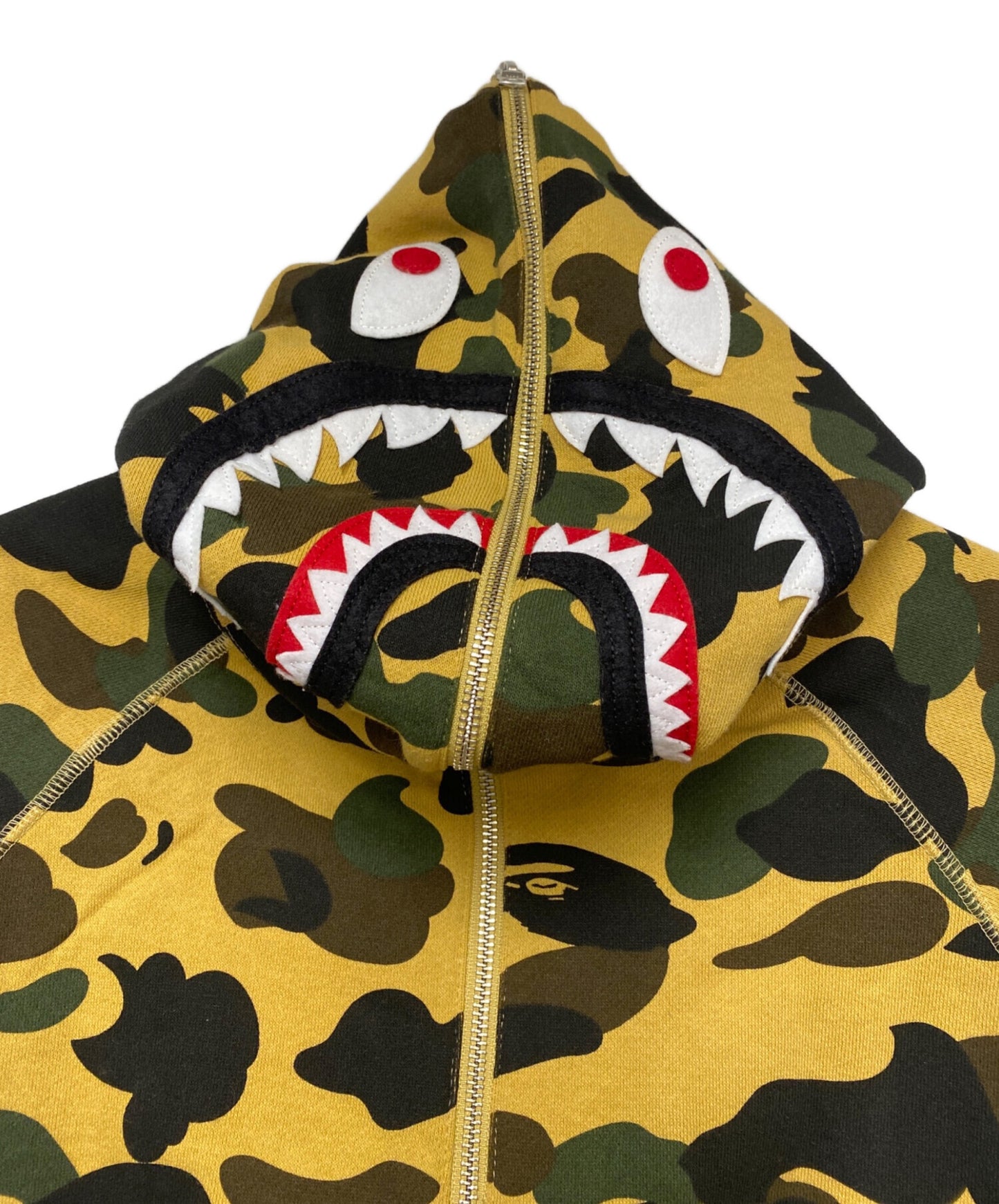 [Pre-owned] A BATHING APE half-zip parka 001PPD801011X