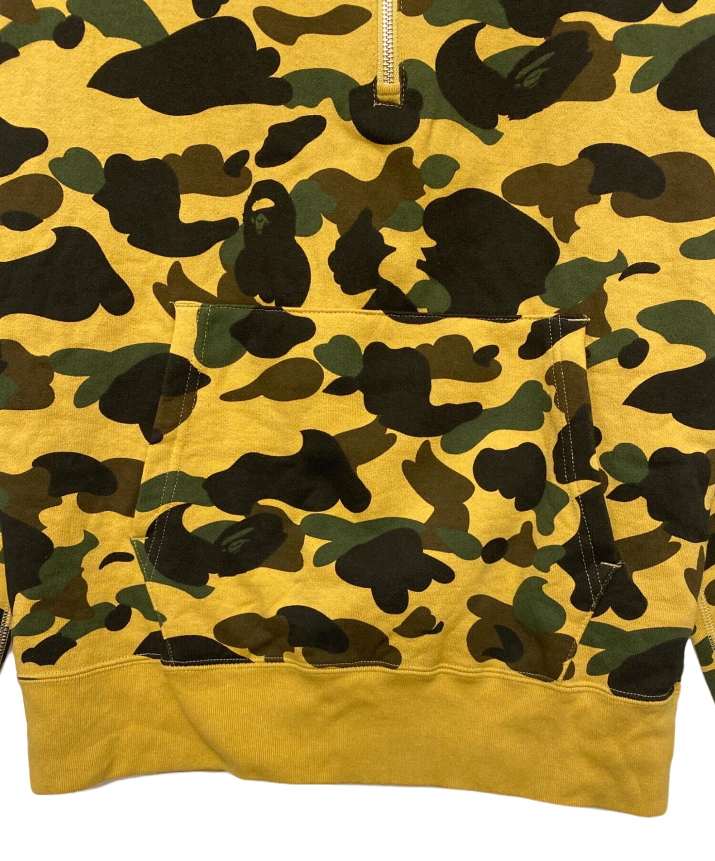 [Pre-owned] A BATHING APE half-zip parka 001PPD801011X