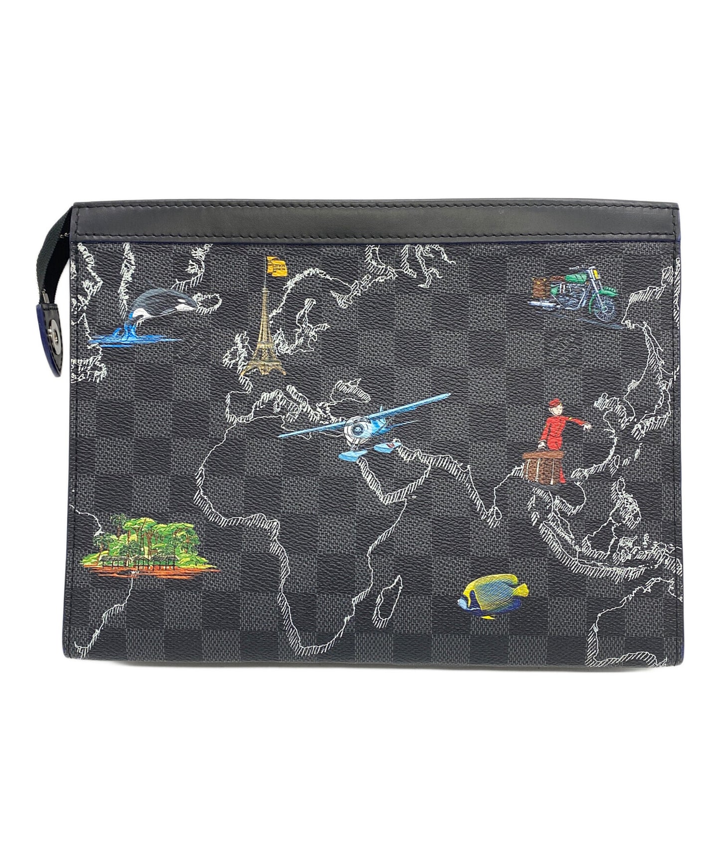[Pre-owned] LOUIS VUITTON Pochette Voyage MM N40205
