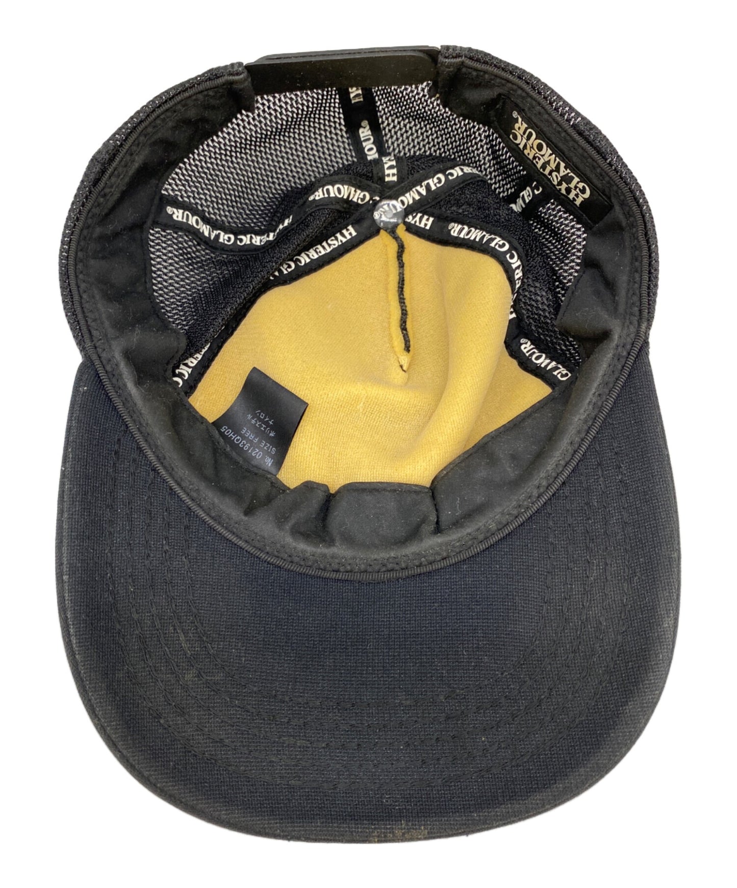 [Pre-owned] Hysteric Glamour mesh cap 02193QH05