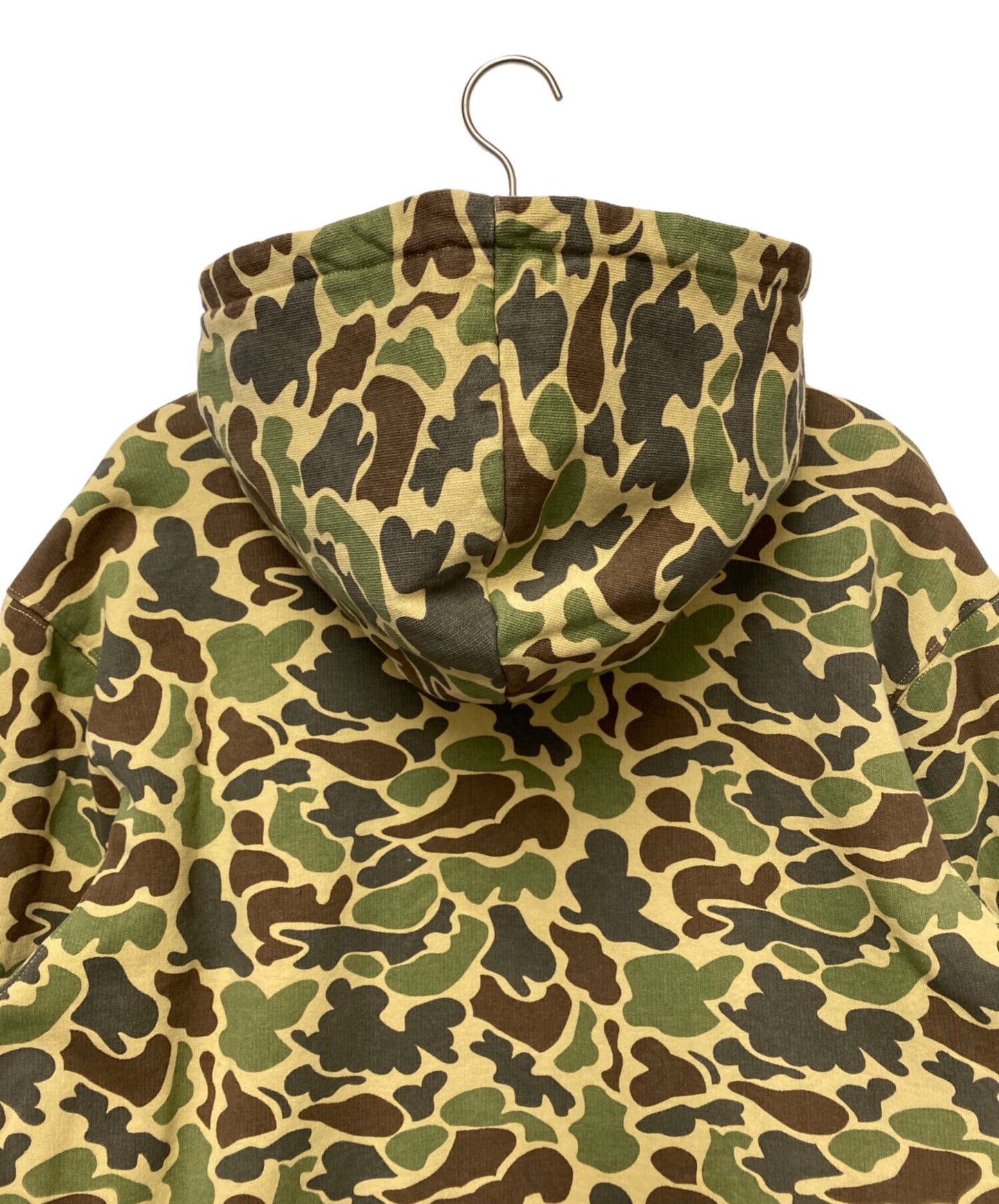[Pre-owned] stussy CAMO DOUBLE FACE ZIP HOODIE 118466