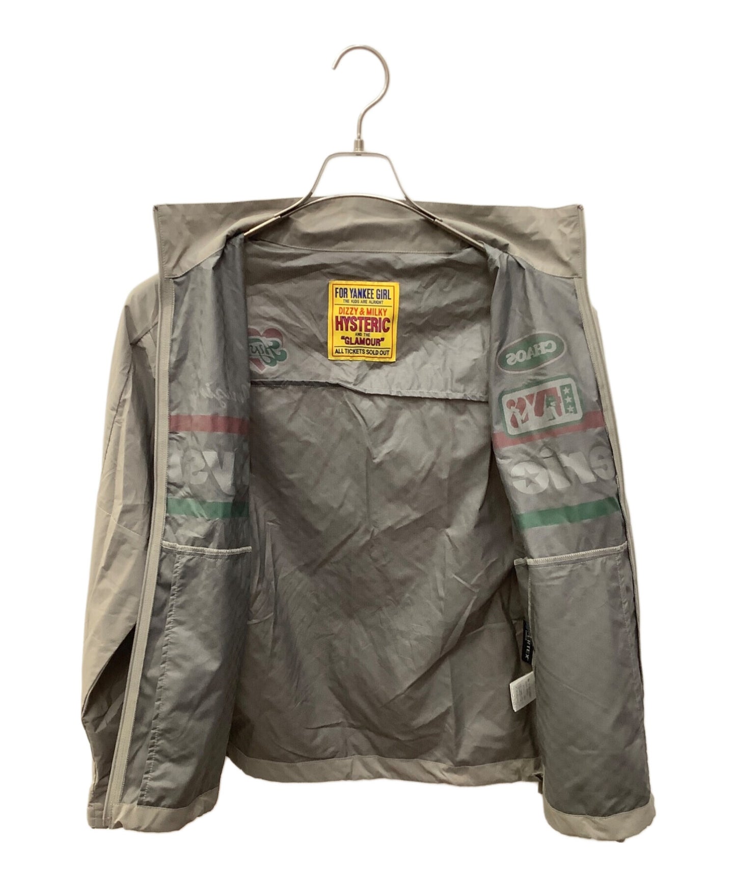 [Pre-owned] Hysteric Glamour HG RACER Stand collar blouson 01231AB01