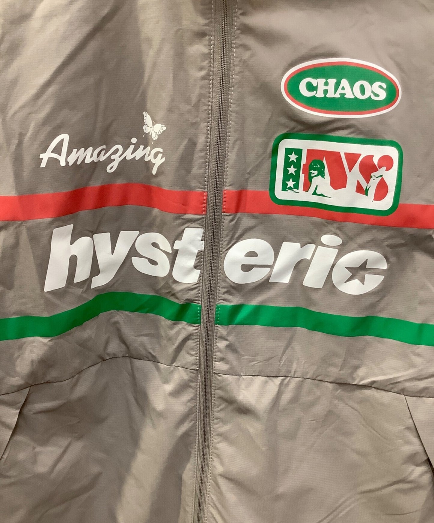 [Pre-owned] Hysteric Glamour HG RACER Stand collar blouson 01231AB01