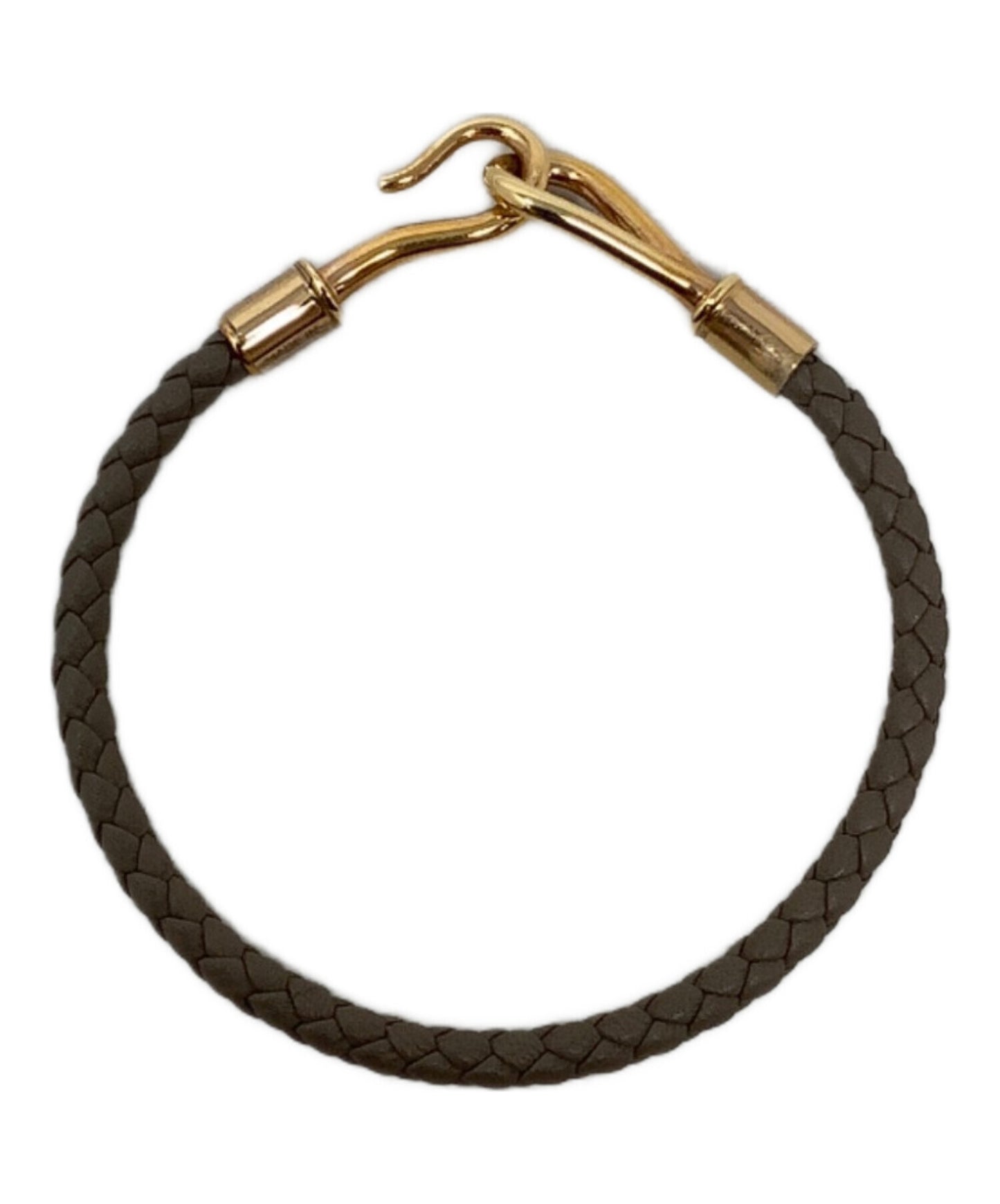 [Pre-owned] HERMES Leather bracelet HERMES Jumbo H