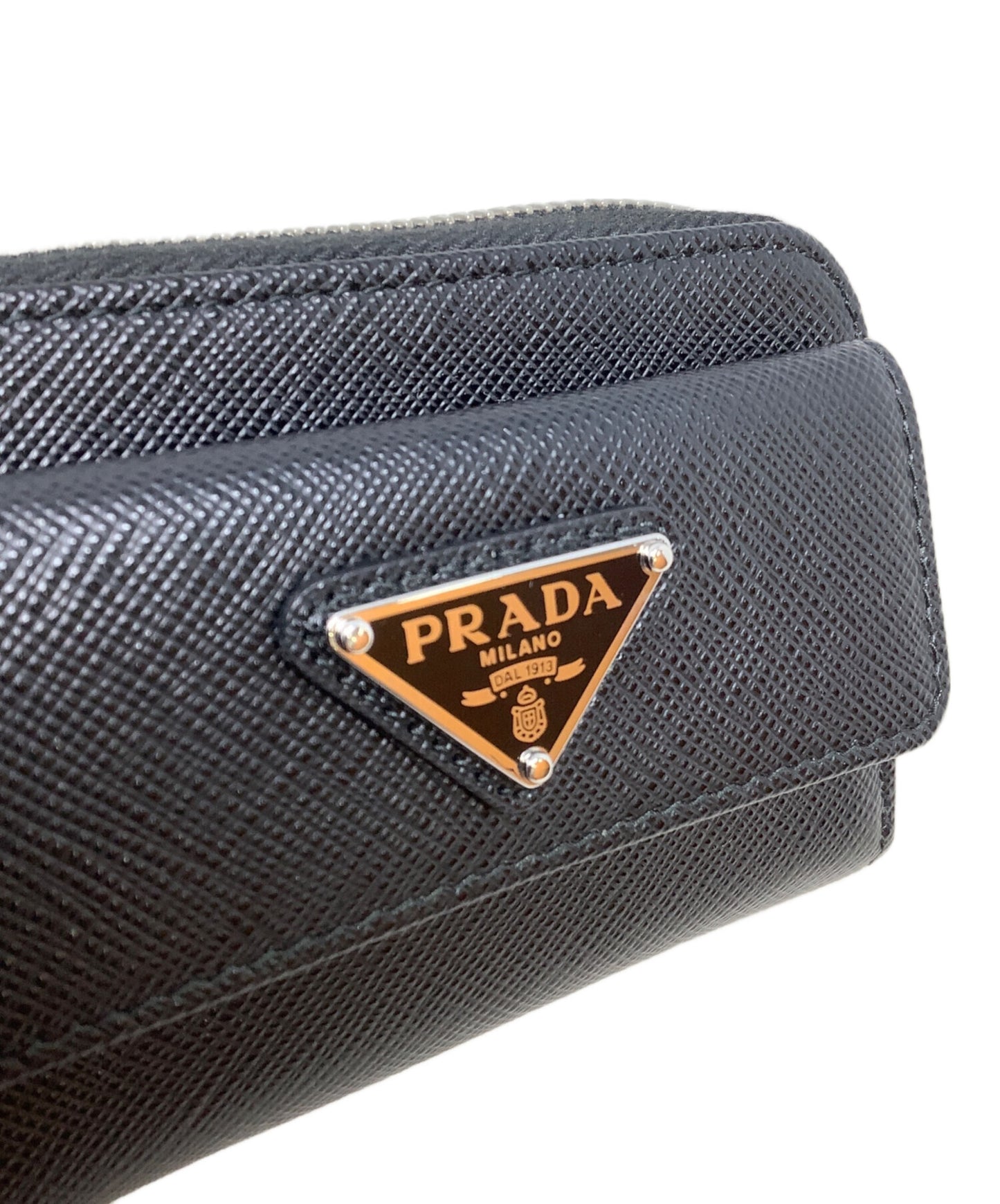 [Pre-owned] PRADA Coin purse PRADA 2MR044 SAFFIANO TRIANGOLO 2MR044