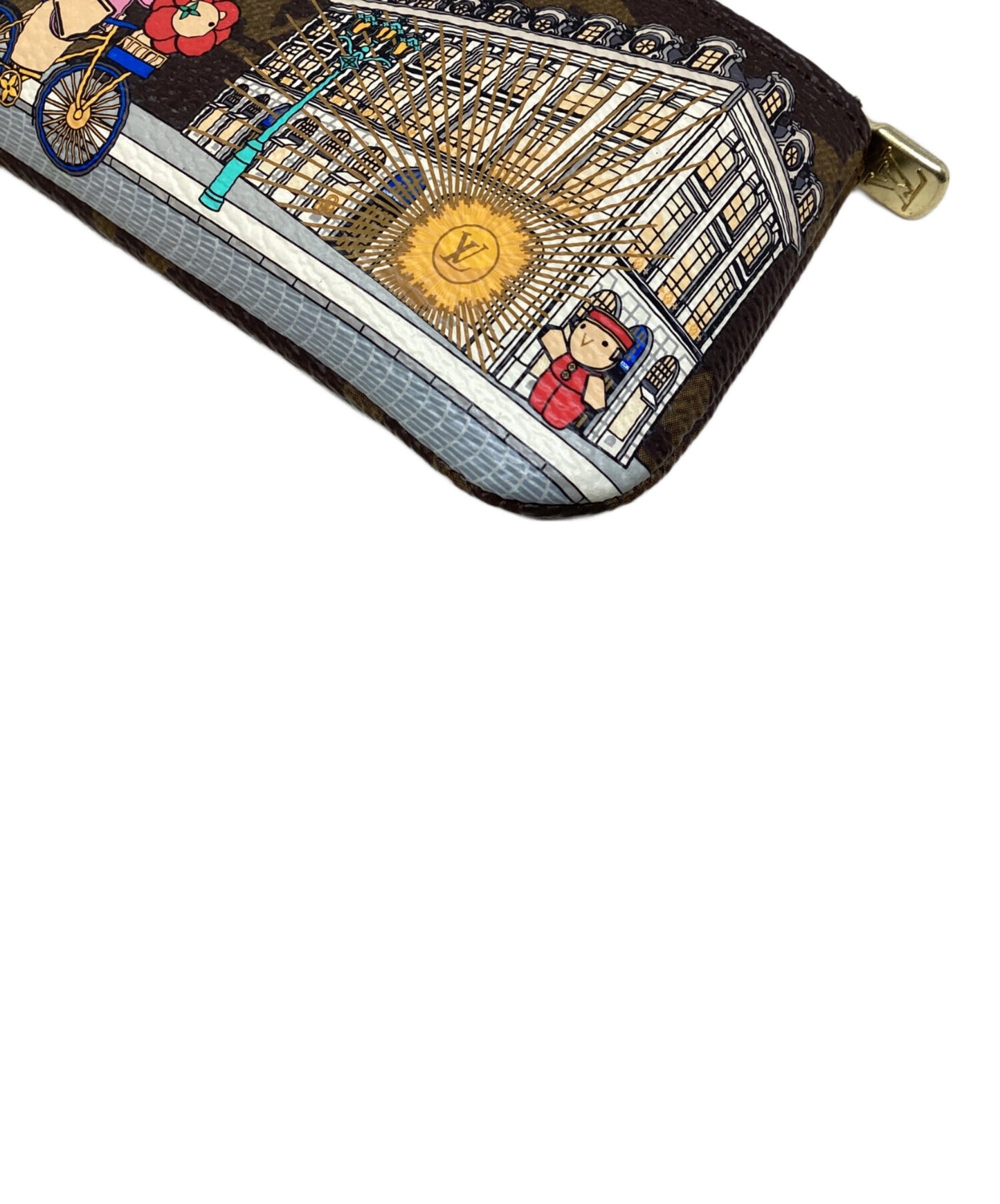 [Pre-owned] LOUIS VUITTON Key case Louis Vuitton M81639 Monogram Pochette Cray M81639