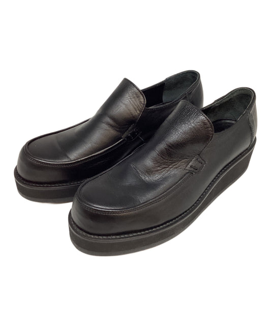 [Pre-owned] Y's Leather platform slip-on shoes