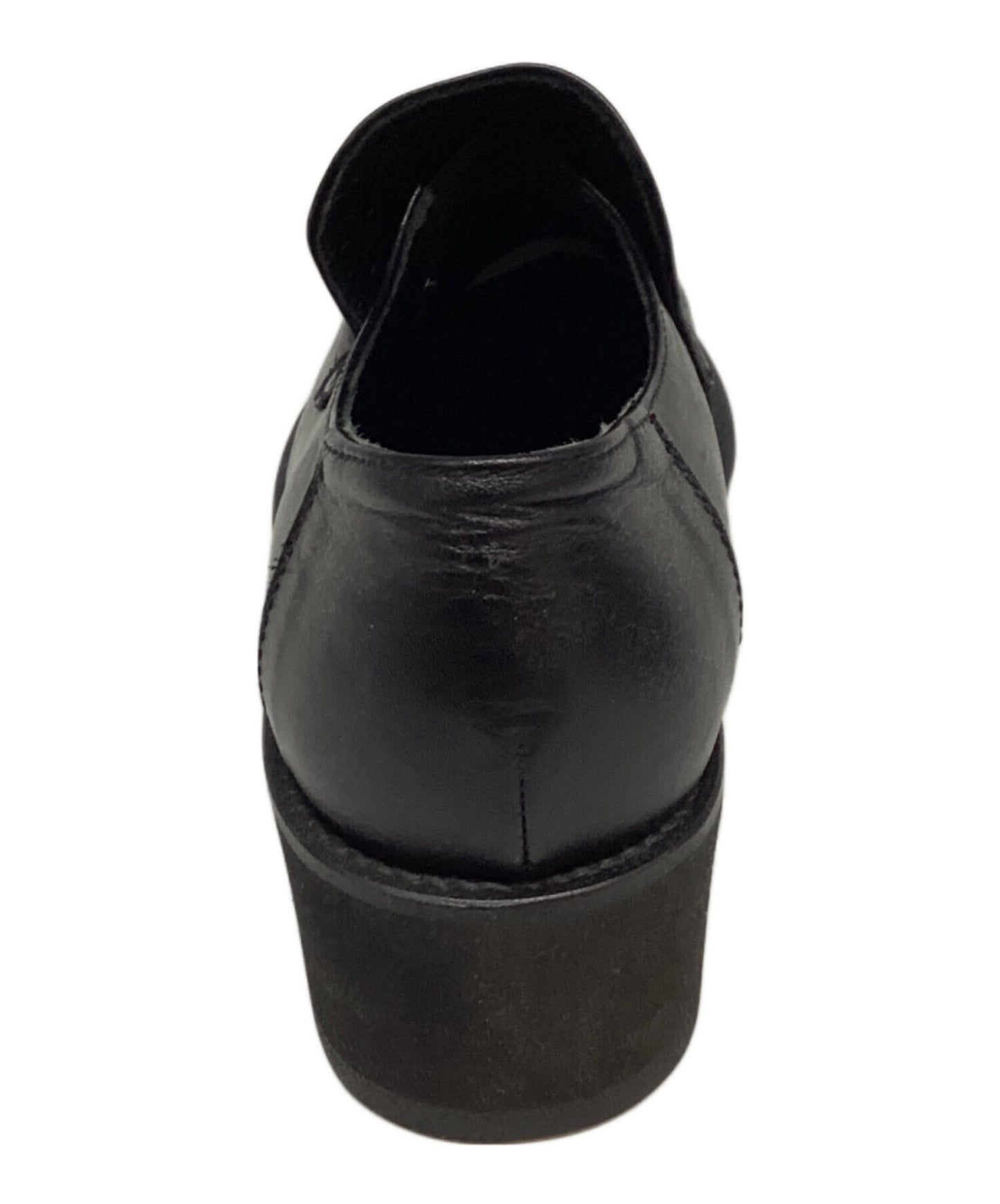 [Pre-owned] Y's Leather platform slip-on shoes